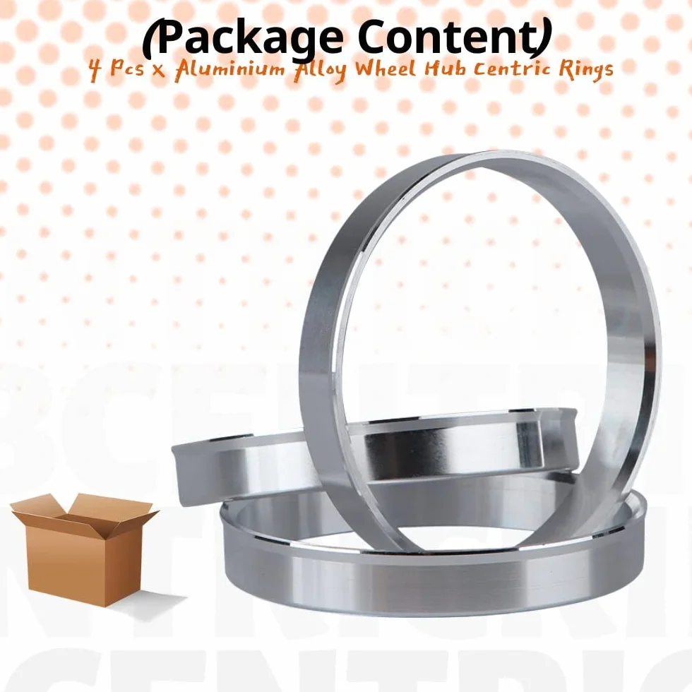 JINGLING Pierścienie centryczne piasty od 110 do 67,1 OD 110 mm ID 67,1 mm Pierścień centralny koła samochodowego ze stopu aluminium 4 szt. 1 rok gwarancji