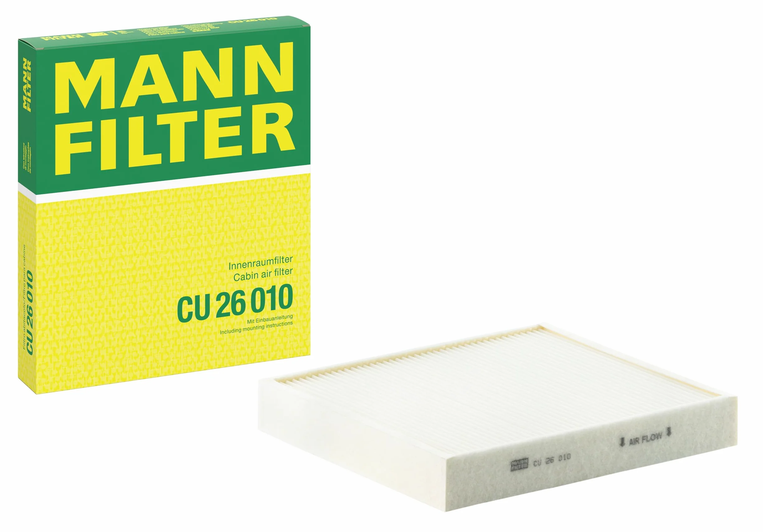 MANN-FILTER CU 26 010 Filtr powietrza kabinowego