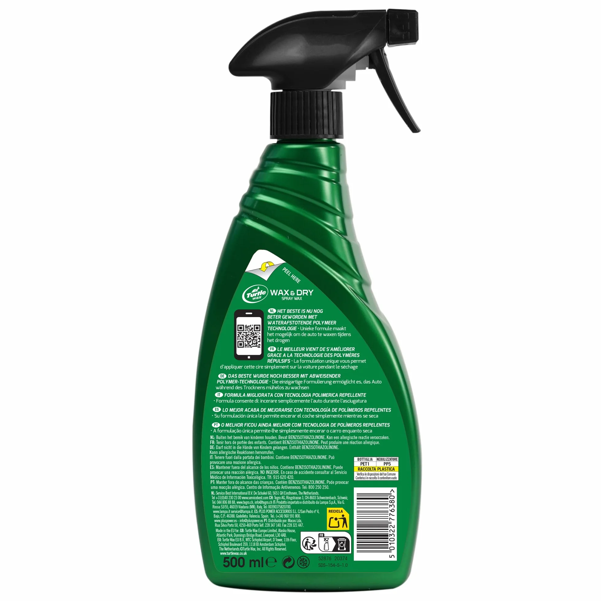 Turtle Wax FG5197 Wosk, Wielokolorowy, 500 ml