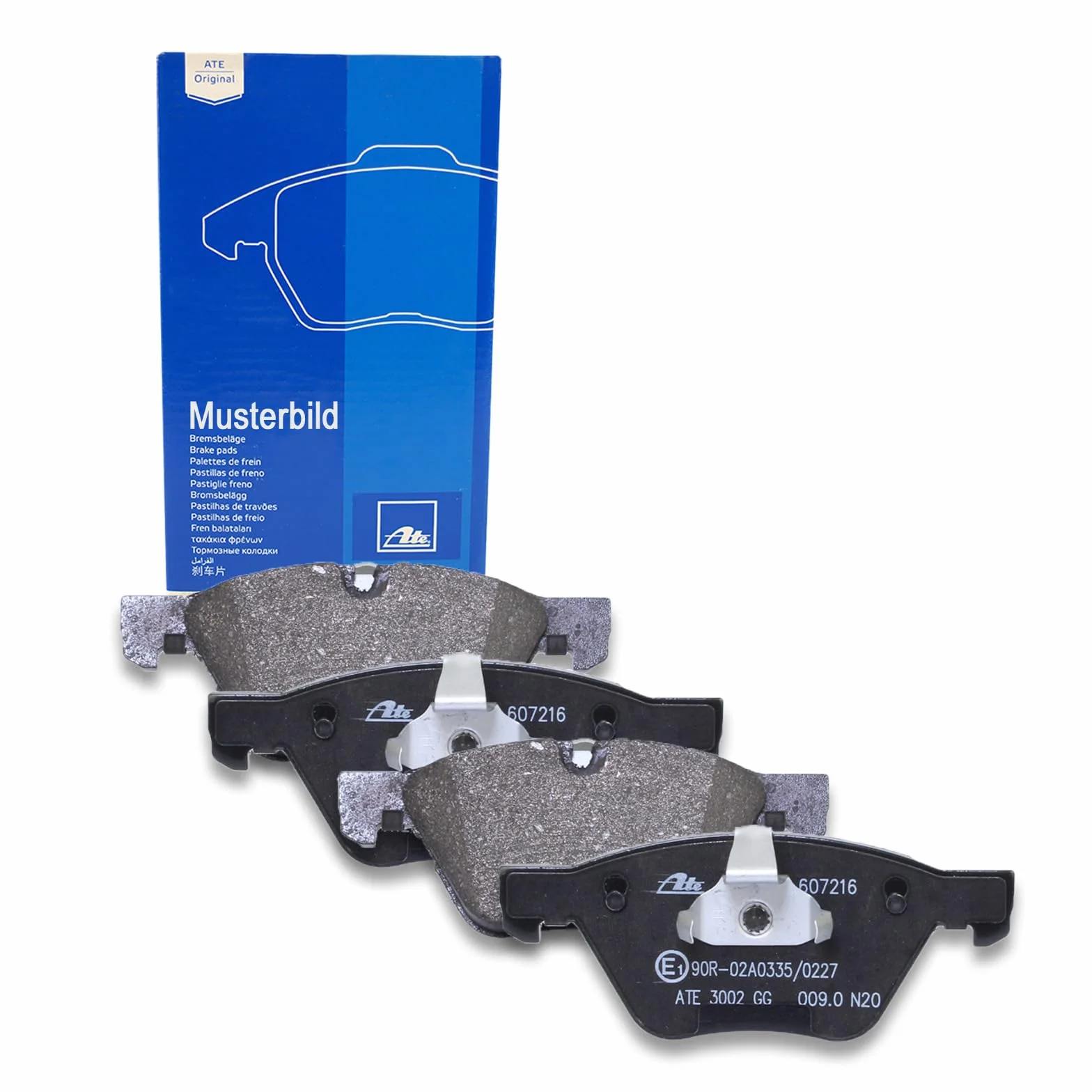 ATE Ceramiczny zestaw klocków hamulcowych z tyłu pasuje do 2 X1 X2 Mini | 13.0470-2664