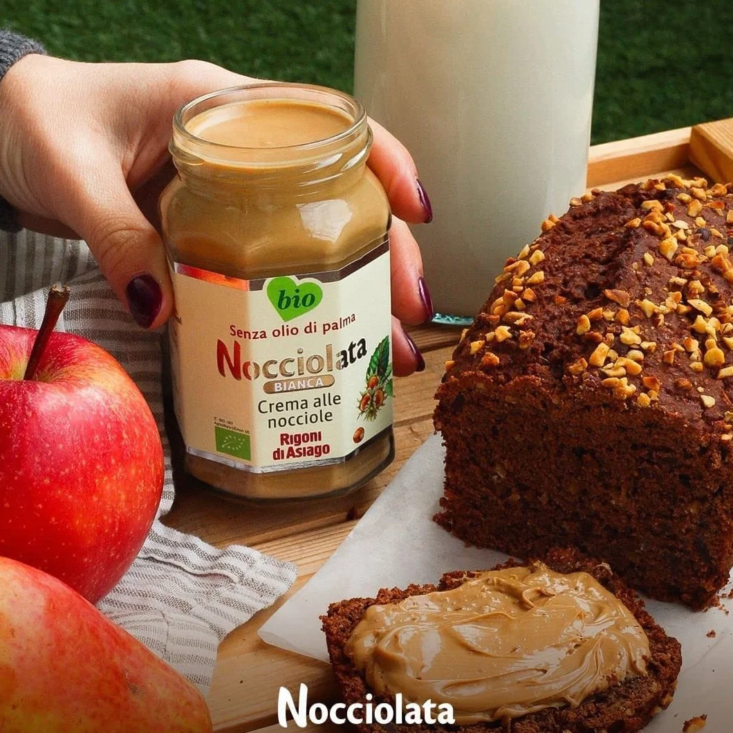 Nocciolata Crema Bianca BIO ekologiczny krem biały włoski