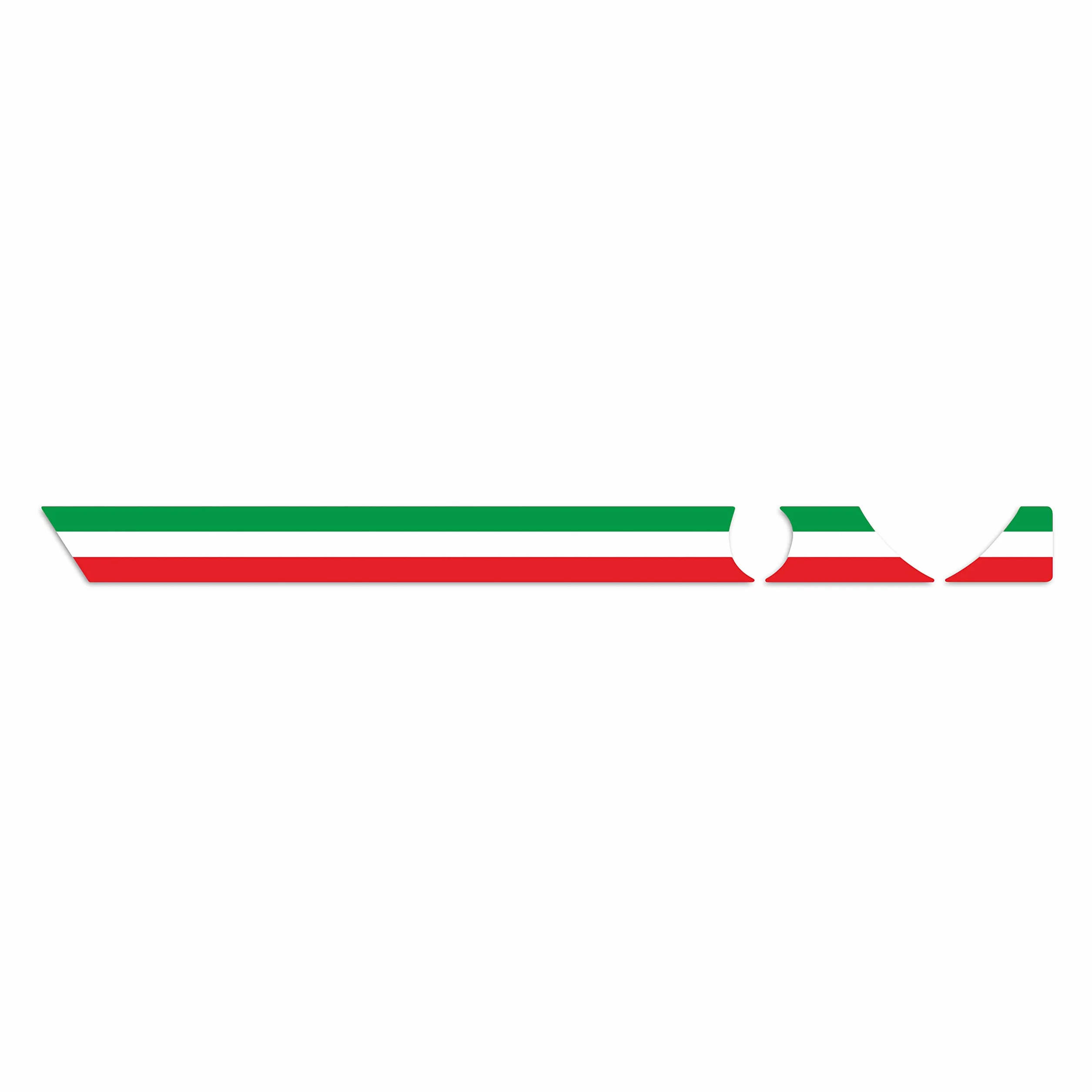 Taśmy samoprzylepne do deski rozdzielczej Fiat 500 Abarth Tricolor Italia