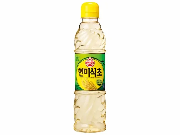 Ottogi - Ocet ryżowy z brązowego ryżu - 500 ml - zawartość kwasu 6,5%