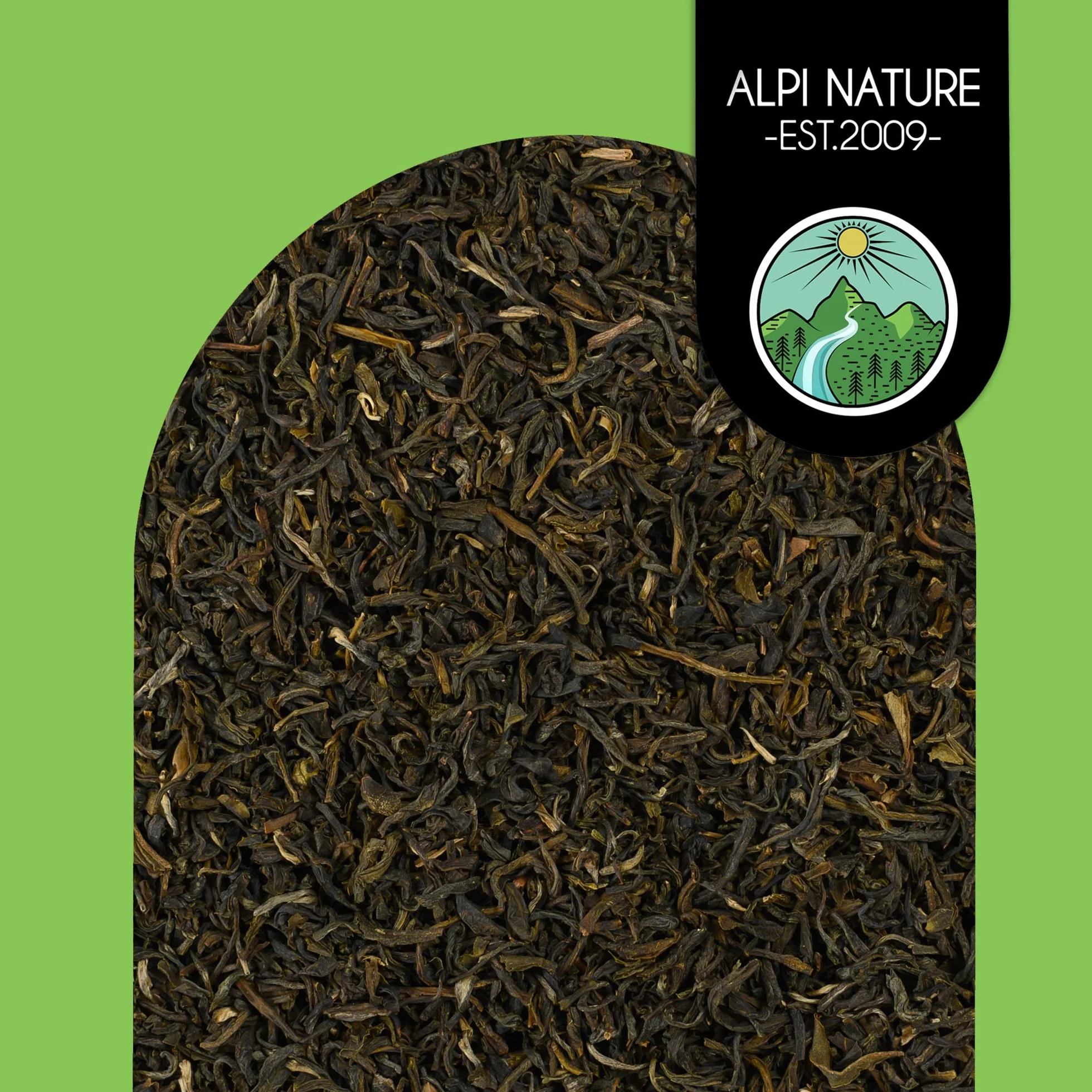 Alpi Nature Ekologiczna Herbata Jaśminowa 100g Zielona Herbata z Kwiatami Jaśminu