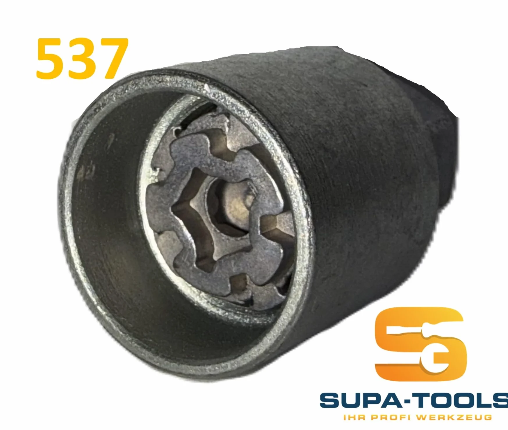 Supa-Tools Oryginalny zamek do felg VW OEM 537 Code T do VW Nuss Klucz do felg, zabezpieczenie koła