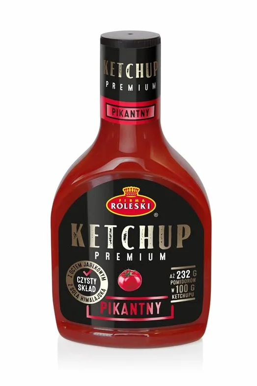 ROLESKI Ketchup Premium pikantny bez glutenu