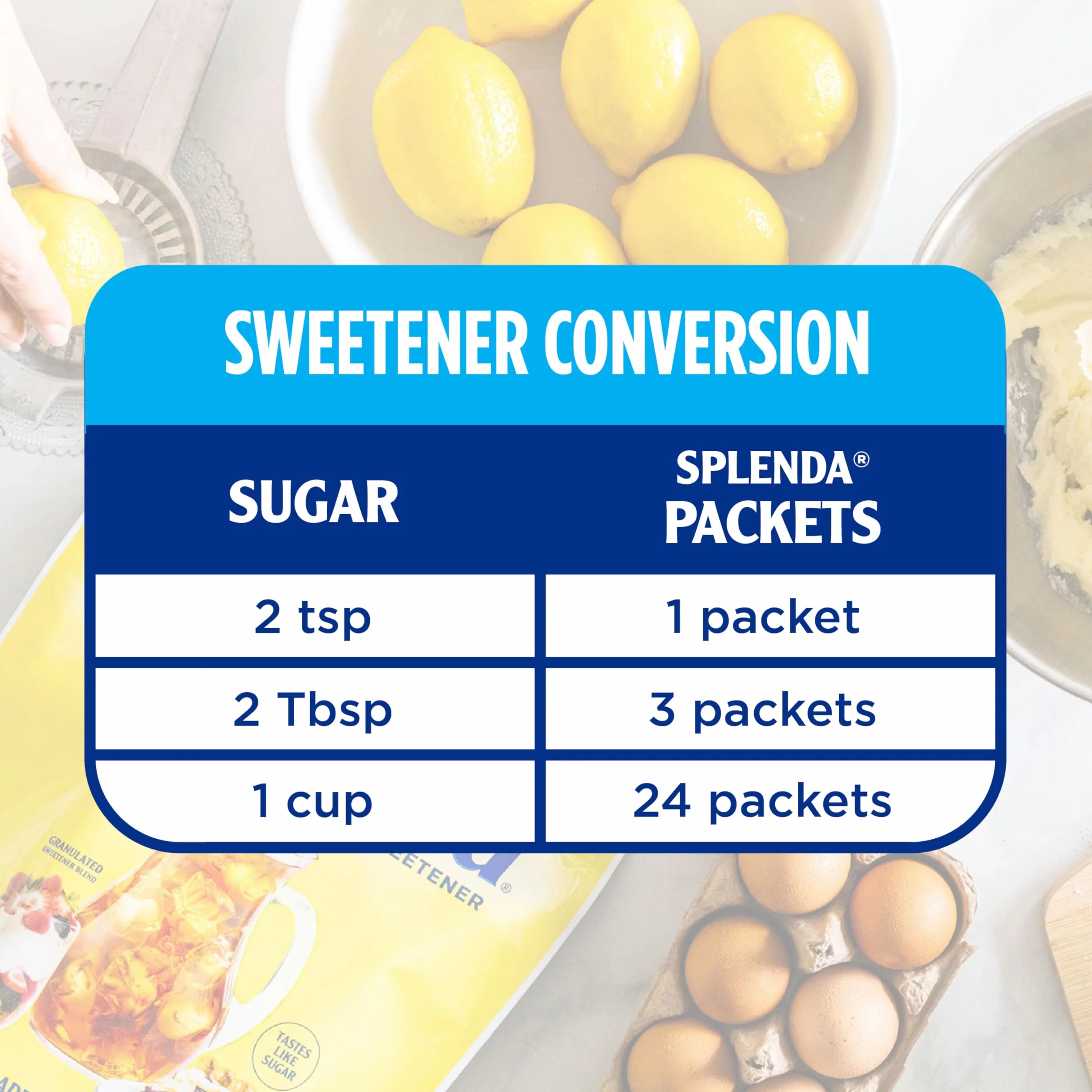 Splenda No Calorie Sweetener Single-Serve Packets 100 Count 3.5 oz