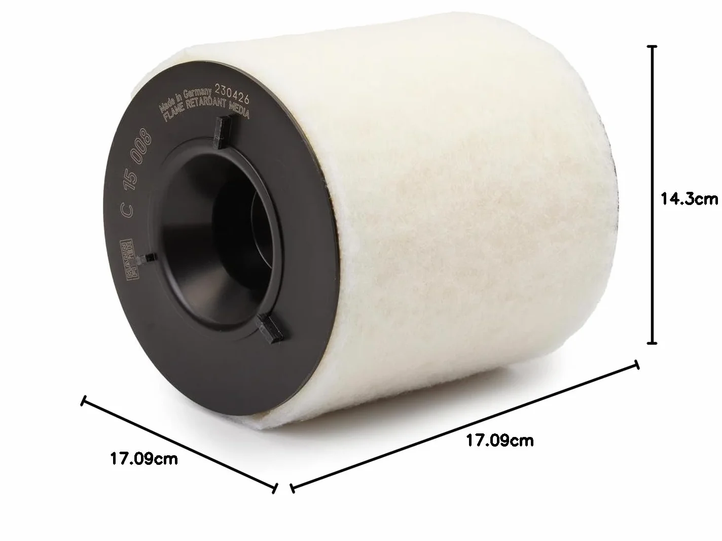 MANN-FILTER C 15 008 Filtr powietrza do samochodów
