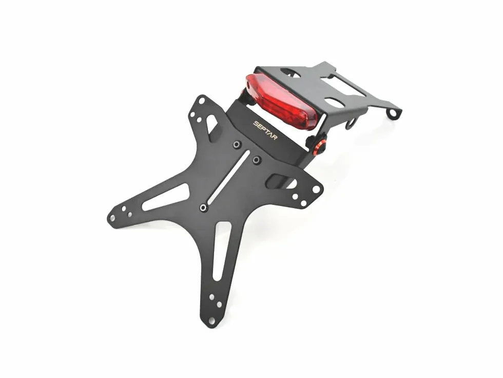 SEPTAR Regulowany uchwyt na kartę sportową kompatybilny z BETA MOTARD/ENDURO RR 125 (4T) 2021-2025 + reflektor
