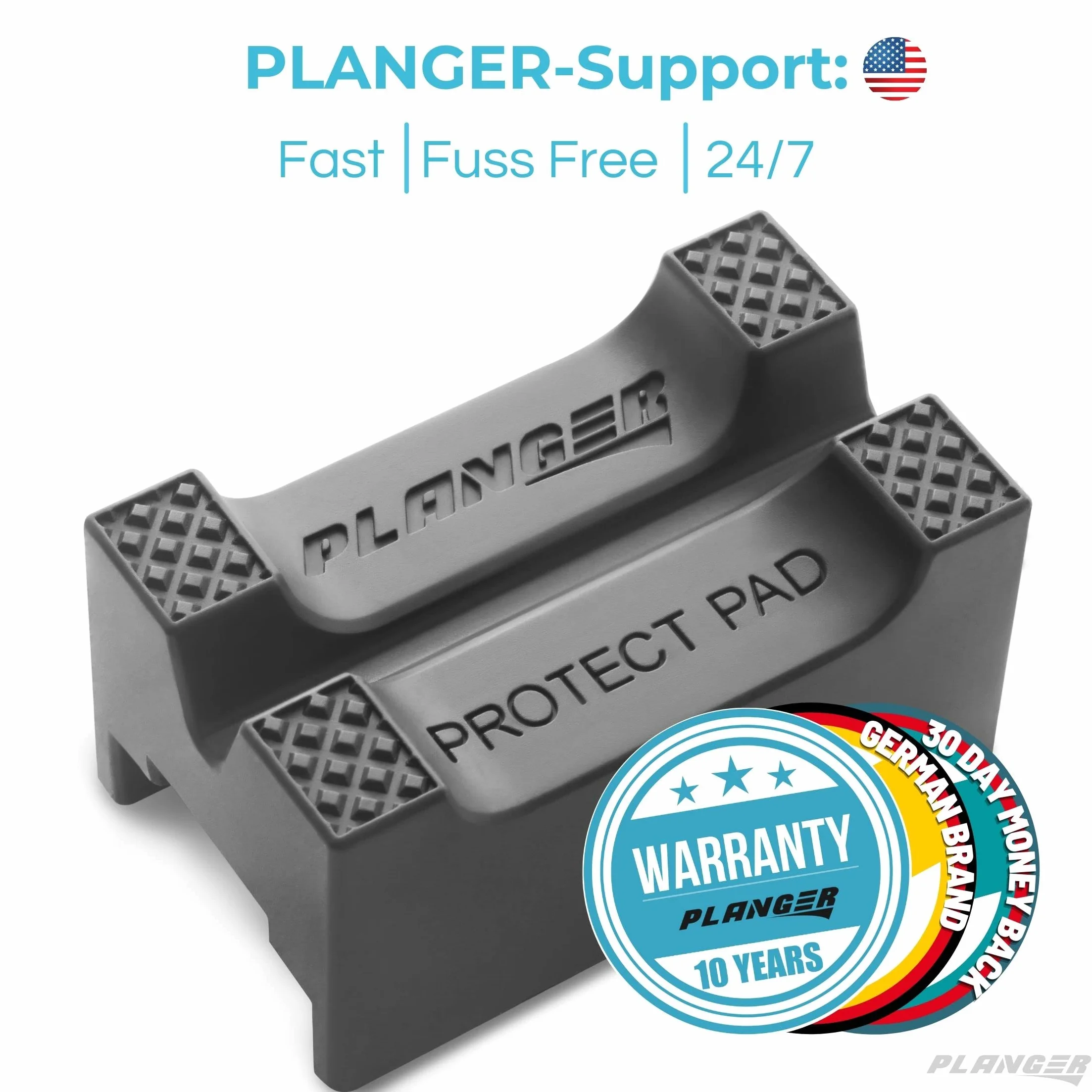 PLANGER ® - 1 x uniwersalna podkładka gumowa - nadaje się do prawie wszystkich stojaków warsztatowych - idealna ochrona