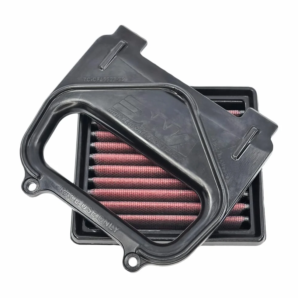 DNA Pokrywa Air Stage 2 i Zestaw Filtra Kompatybilny z CF Moto 450 MT (24-25) z Przepływem Powietrza Zwiększonym o 74,10% i Wydajnością Filtracji 98–99%, PN: P-CF45E24-S2-COMBO