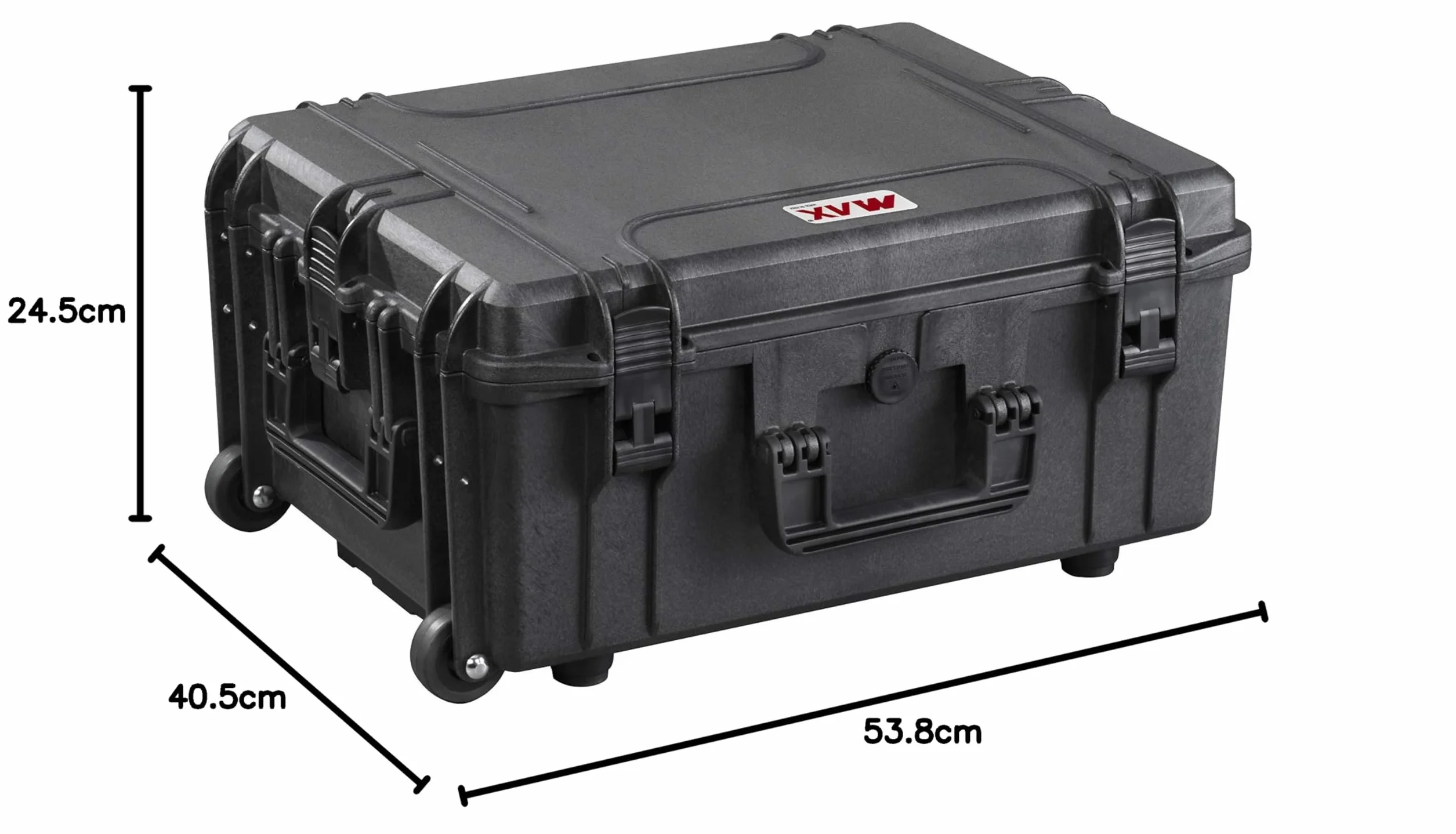 MAX MAX540H245TR.079 walizka, wodoszczelna, czarna