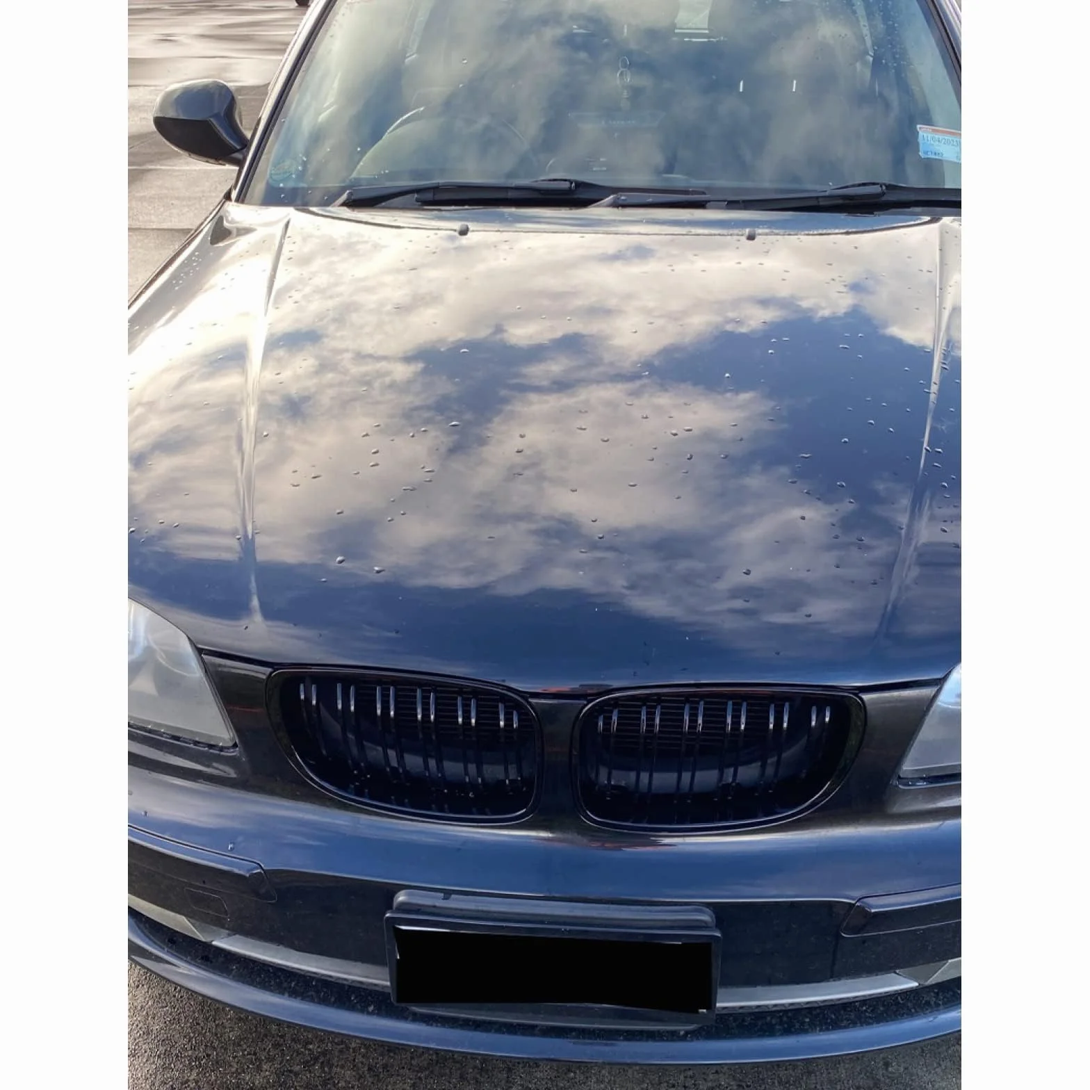 E81 E82 grill chłodnicy do BMW serii 1 E81 E82 E87 E88 120I 128I 130I 135I LCL grill 2008-2011 nerki podwójna listwa sportowa połysk czarny