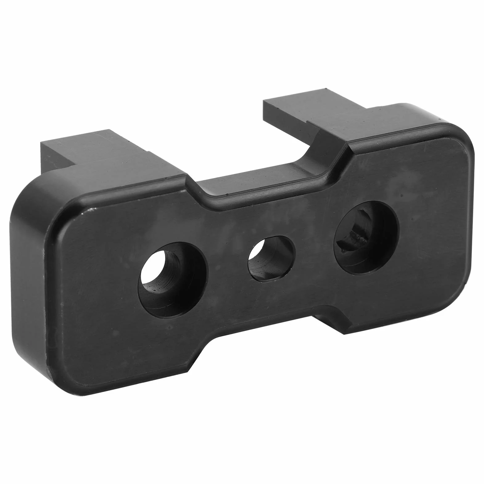 Mocowanie skrzyni biegów wkładka kęs aluminiowy uchwyt do transmisji pasuje do A4/S4/RS4/A5/S5/RS5/Q5/SQ5 stop aluminium czarny 9,9 cm,Automatyczna skrzynia biegów i akcesoria