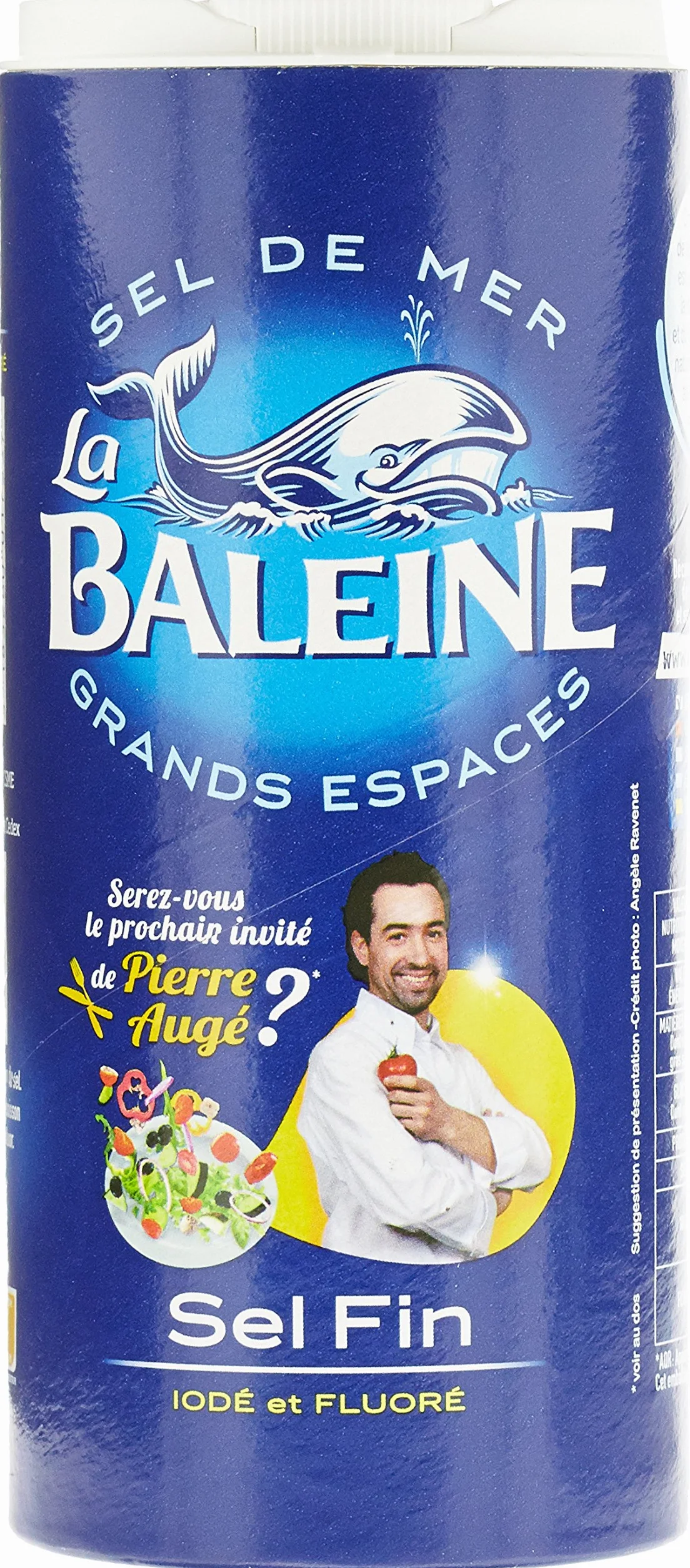 La Baleine Drobna sól jodowana 550 g