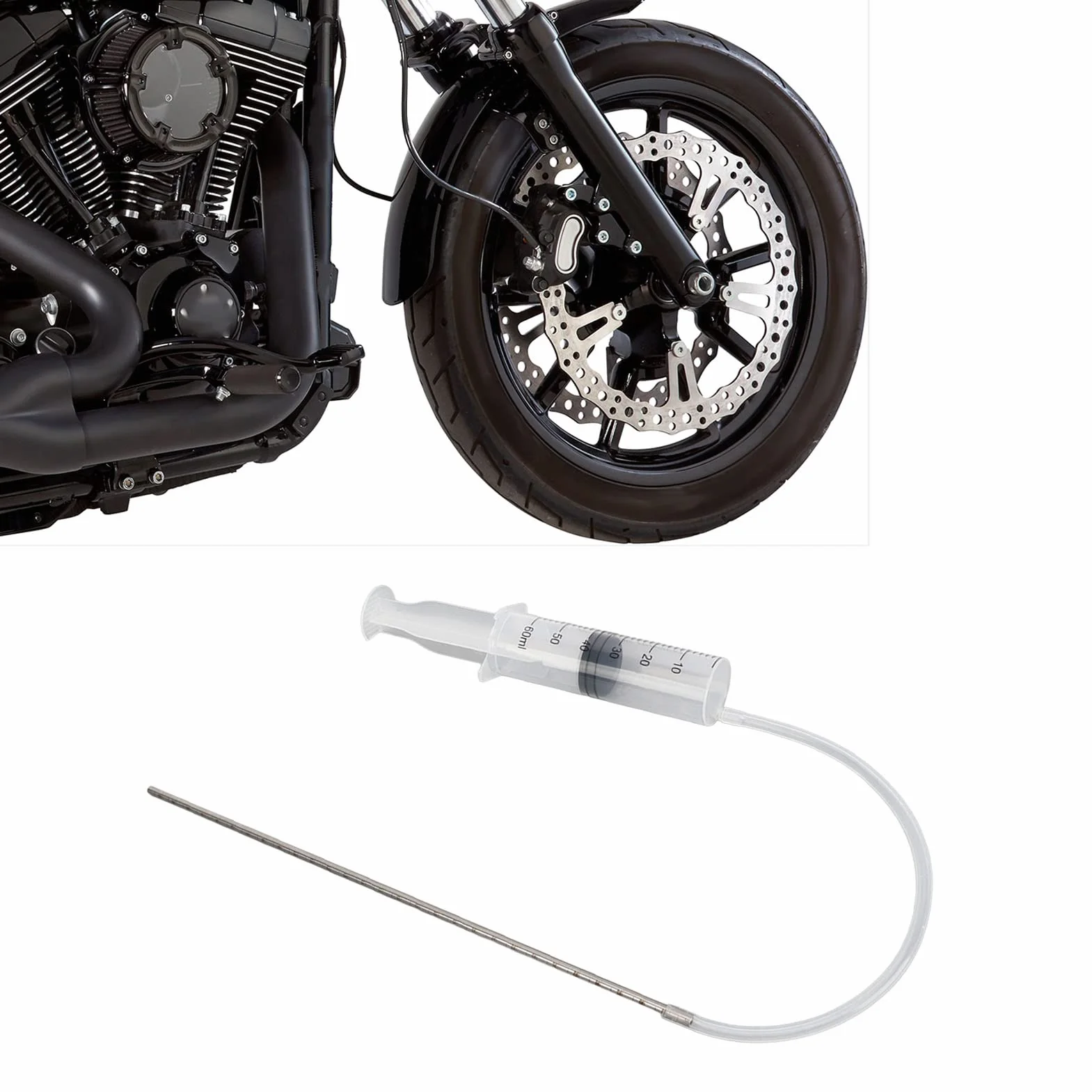 Motorcycle Fork Oil Level Tool,Fork Oil Level Tool Kit,Fork Oil Level Gauge Universal Fork Oil Level Adjustment Measuring Tool for Motorcycle for Checking And Adjusting Oil Level