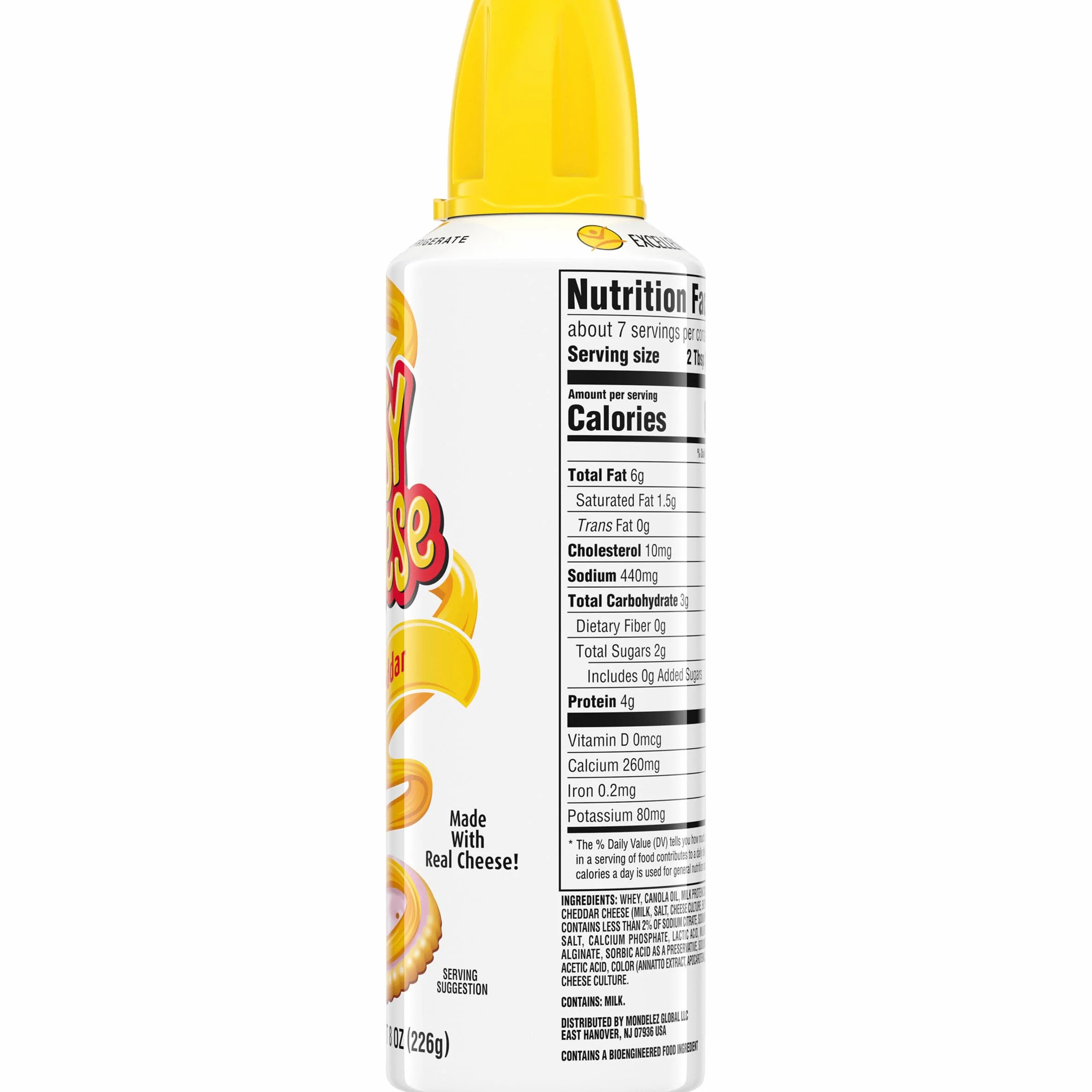 Nabisco Easy Cheese Cheddar Cheese Snack, 236 ml