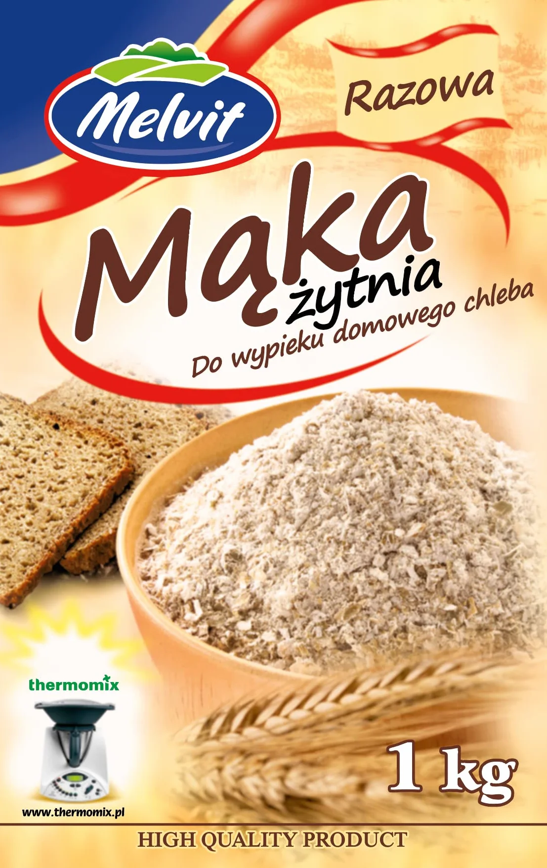 Mąka żytnia razowa 1kg