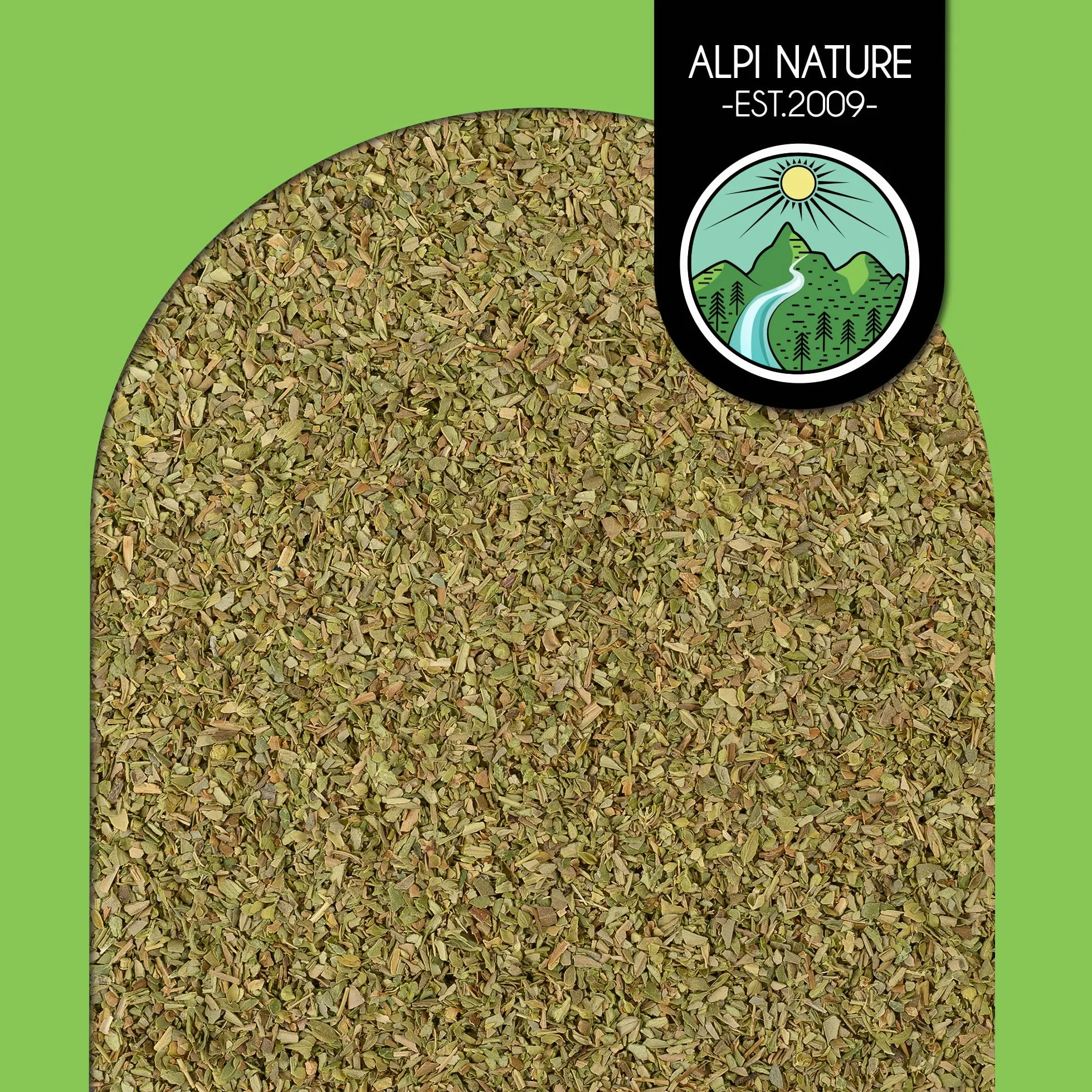 Alpi Nature Ekologiczne Suszone Oregano 125g, Tarte Oregano do Gotowania, Makaronu i Pizzy