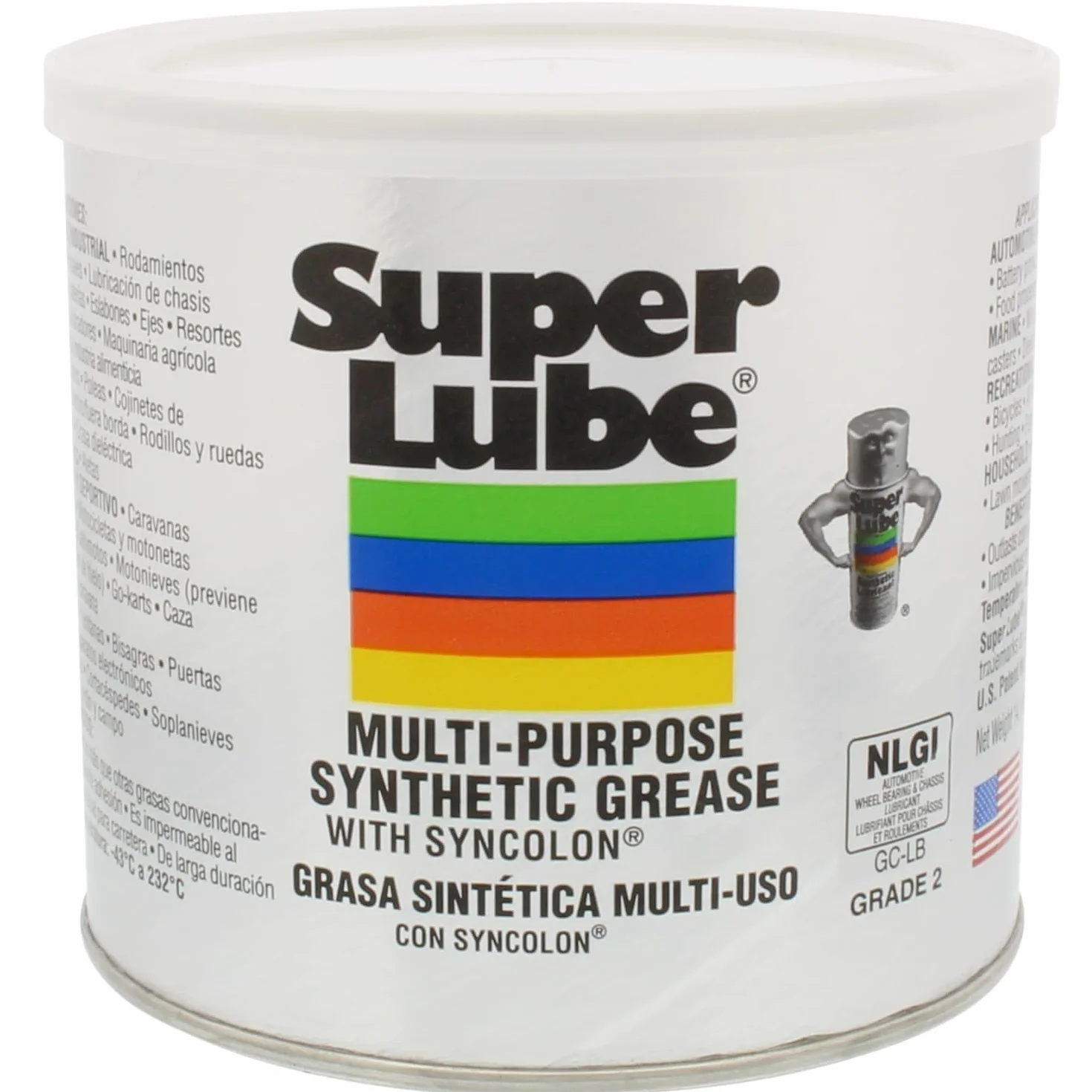 Super Lube 41160 Synthetic Grease NLGI 2 14,1 oz Canister