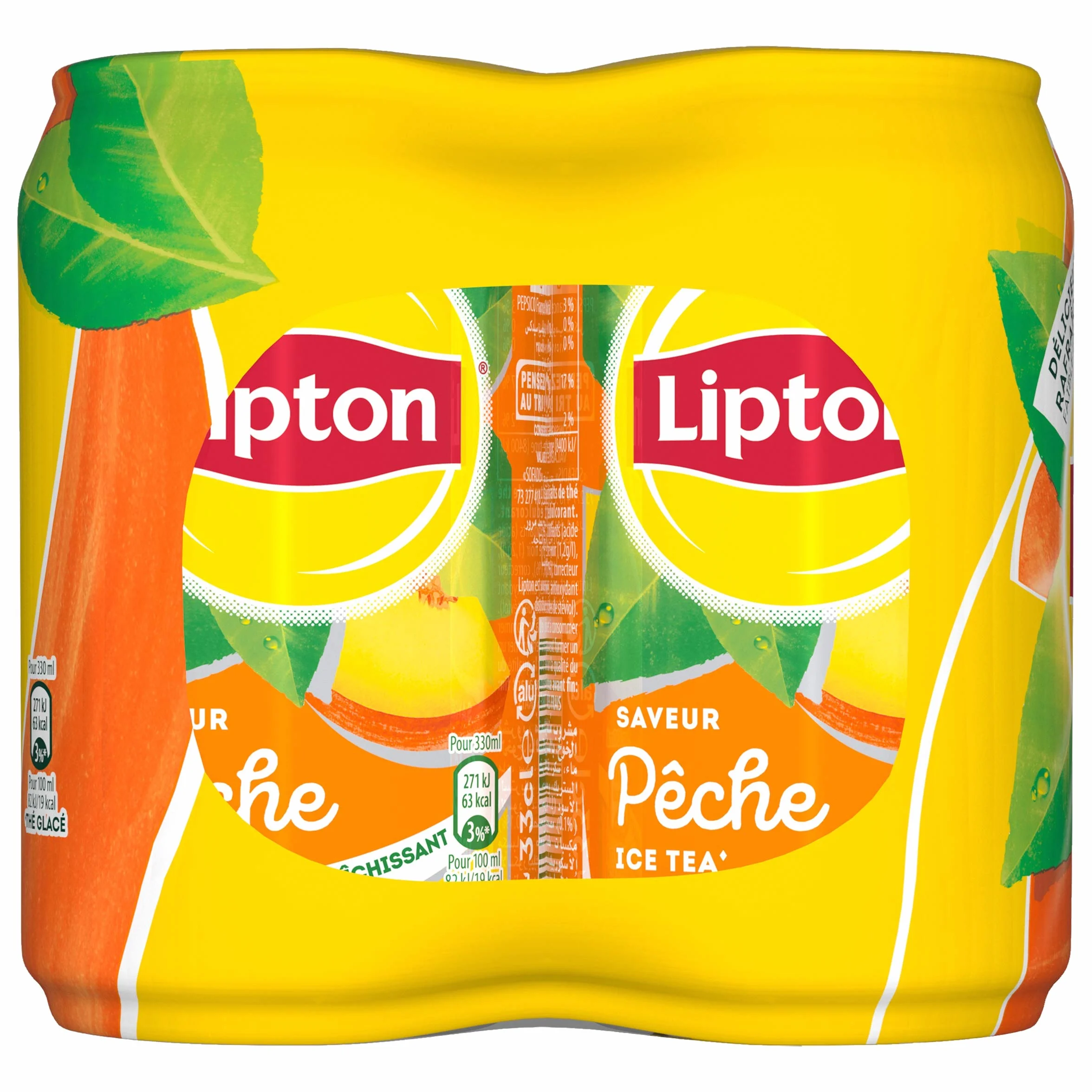 LIPTON ICE TEA Ice Tea Fishing opakowanie 6 puszek po 33 ml