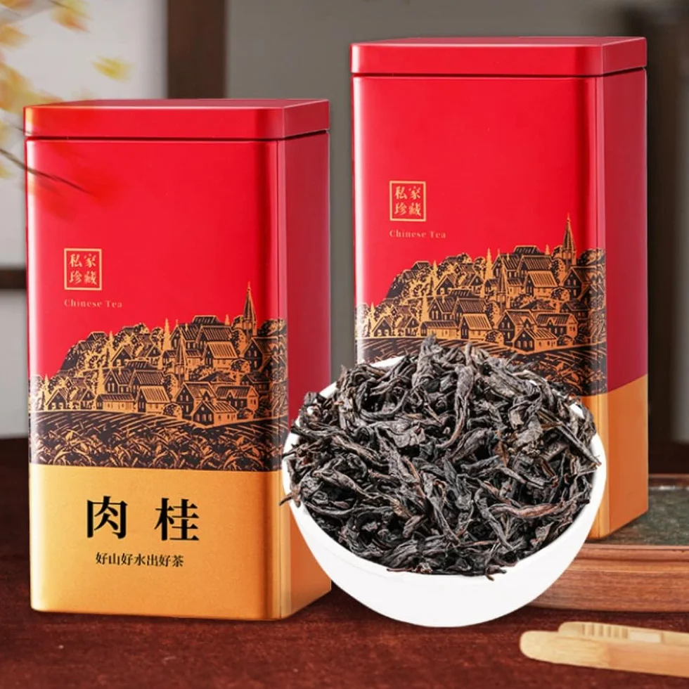 Wyśmienity Wybór Klasyczna Chińska Herbata Skalna Herbata Oolong- 200g Herbaty Rougui Oolong - Herbata Liściasta