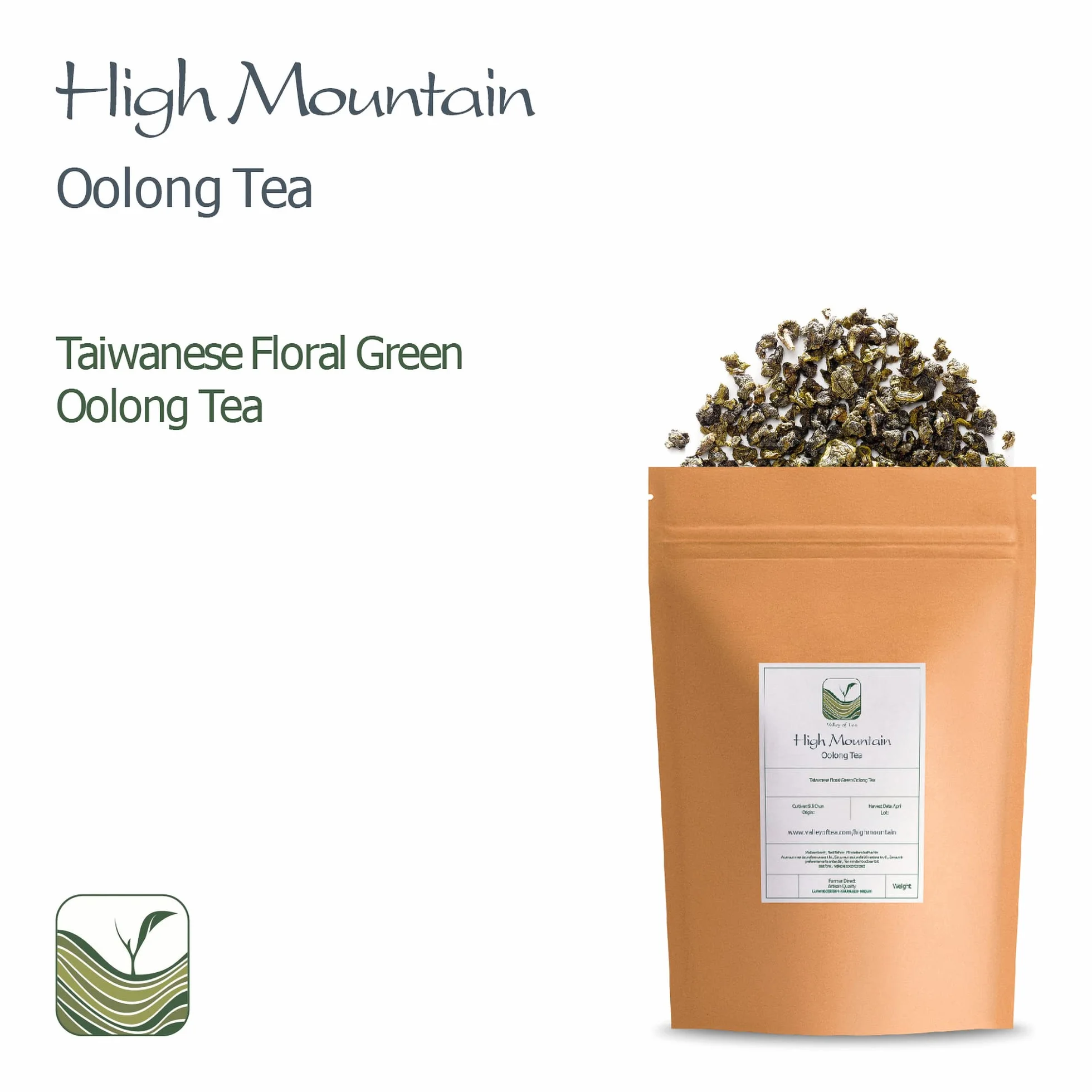 Tie Guan Yin Oolong Tea Taiwanese High Mountain Green Oolong Tea From Taiwan