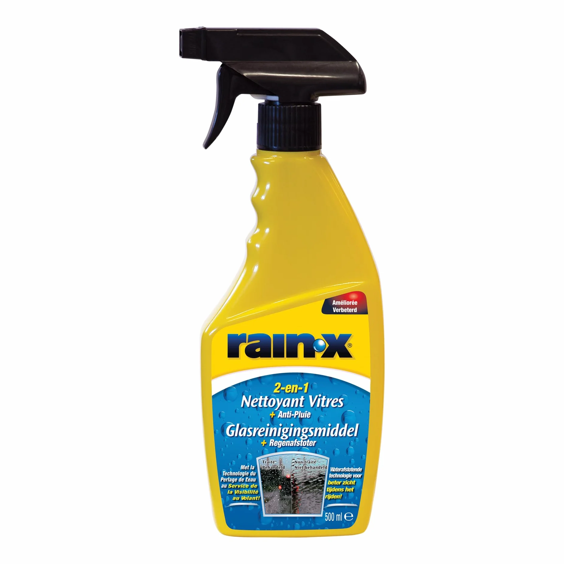 Rain-X Carpoint KC 1830048 88197500 Środek do czyszczenia szkła przeciwdeszczowego 2 w 1, 500 ml