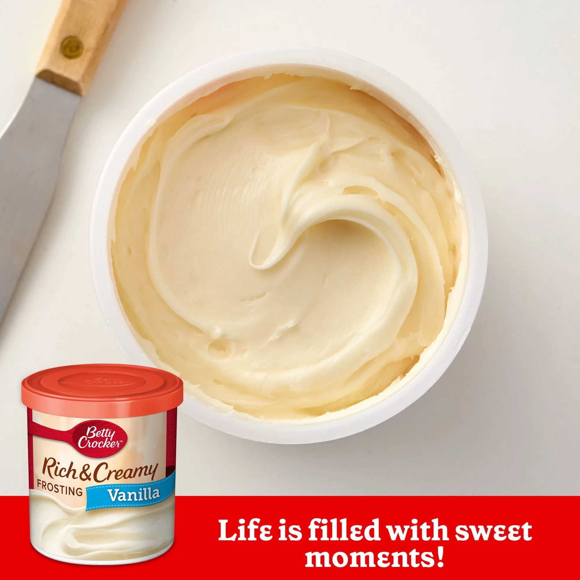 Betty Crocker Rich & Creamy Vanilla Frosting 415 g