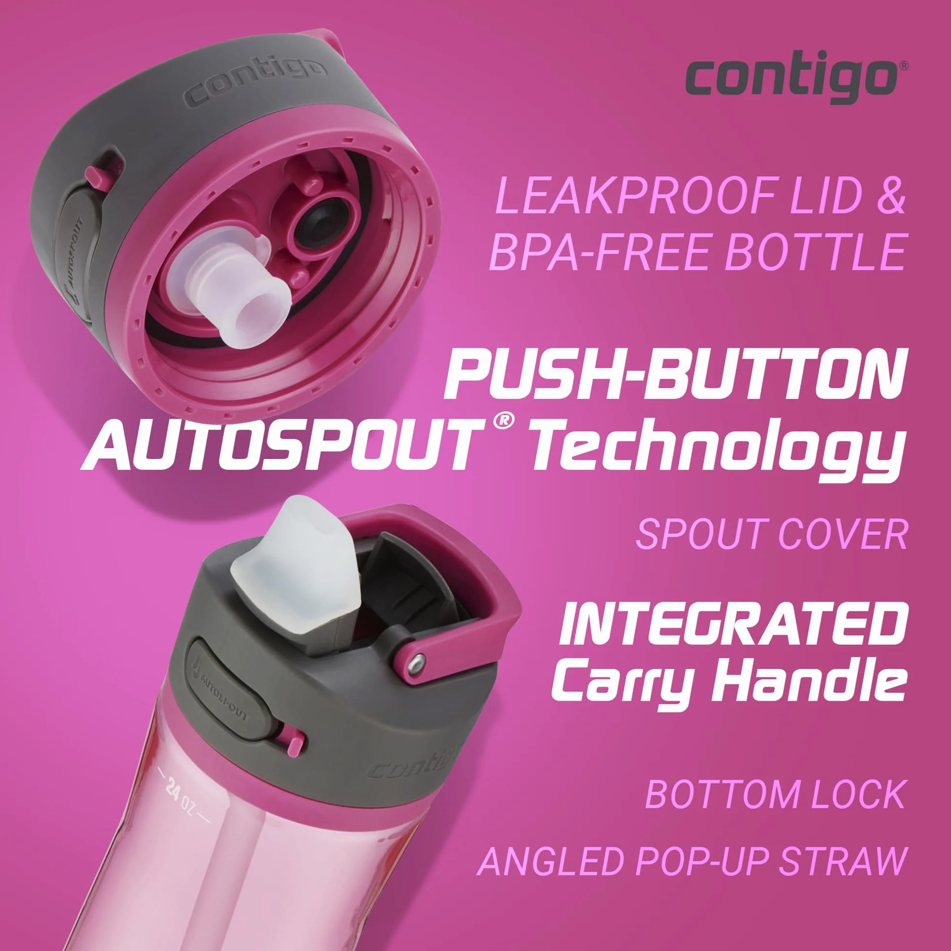 Contigo Ashland 2.0 680 ml smoczy owoc