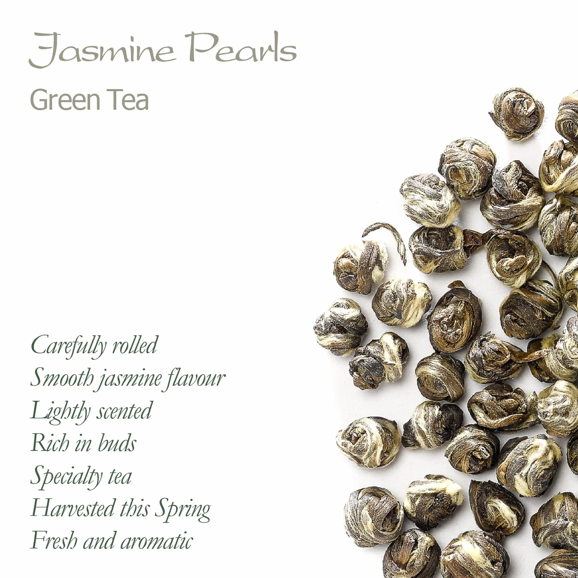 Jasmine Dragon Pearl Tea Phoenix Pearls Green Tea 40g