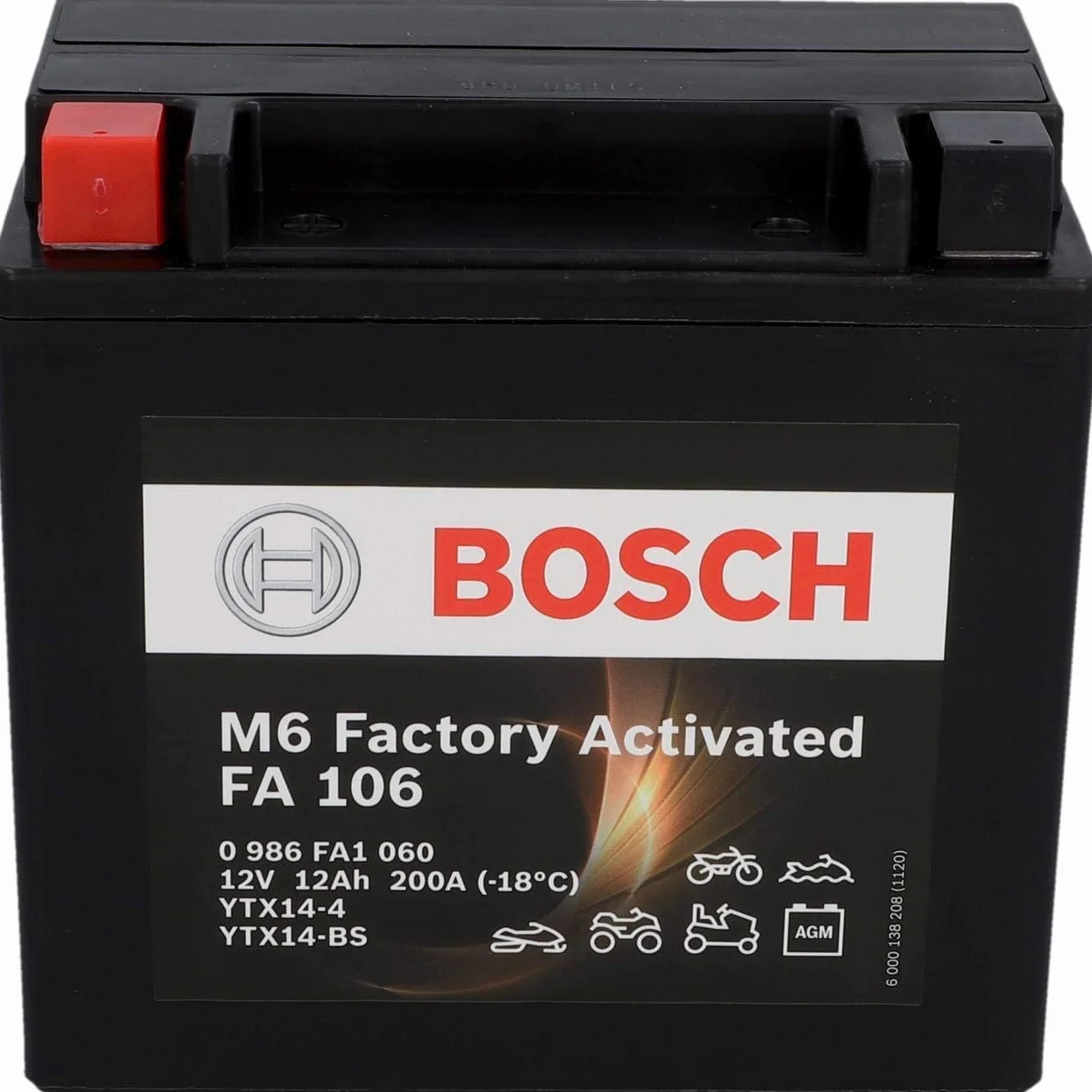 BOSCH Akumulator 12V 12Ah 200A
