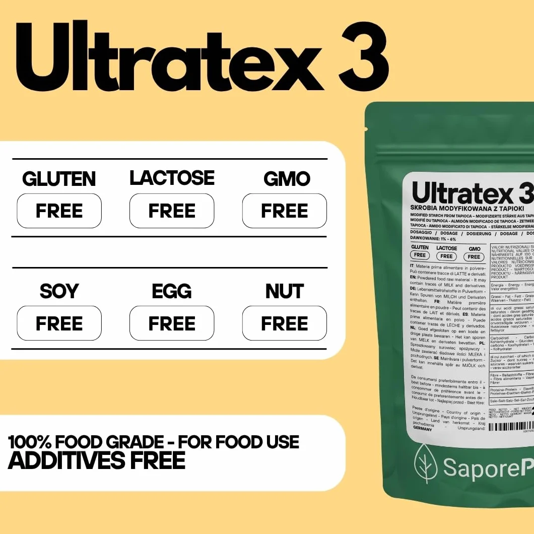 Saporepuro Ultratex 3 250 gr Skrobia Modyfikowana Tapioką
