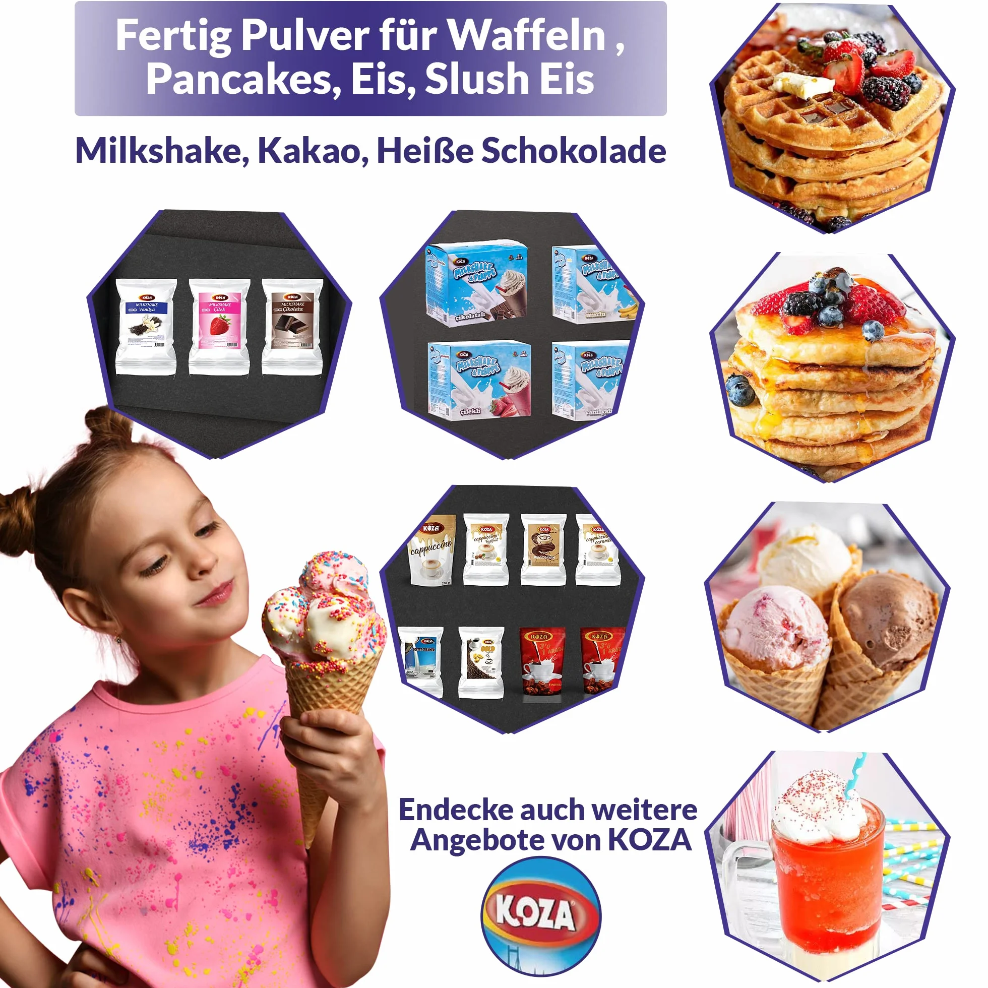 KOZA Granat Instant Proszek do Napoju Stick 50 sztuk Turecki Herbat Ice Tea