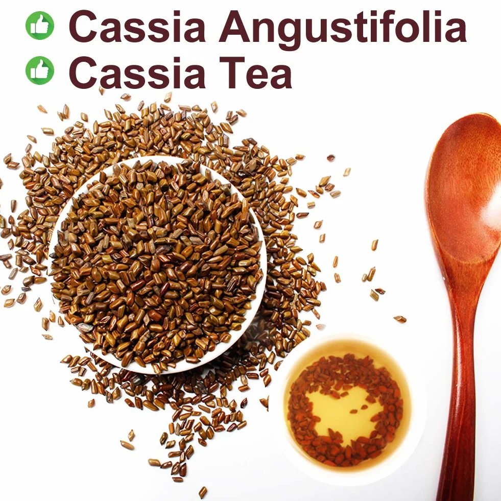 Plant Gift Cassia Angustifolia Tea, 决明子 Chiński Medycyna Ziołowa Cassia Nasiona Herbata Organic Gotowany Sprzyżowy Detox Detox Wzrok Weight Waga Zdrowie Kwiat Herbata Ochrona oczu 250g /8.8oz