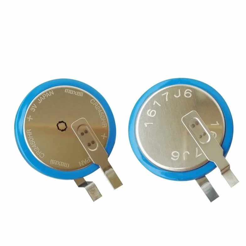 Bateria Litowa CR2450HR 3V do TPMS Detektor Ciśnienia Opon Samochodowych 4 Sztuki