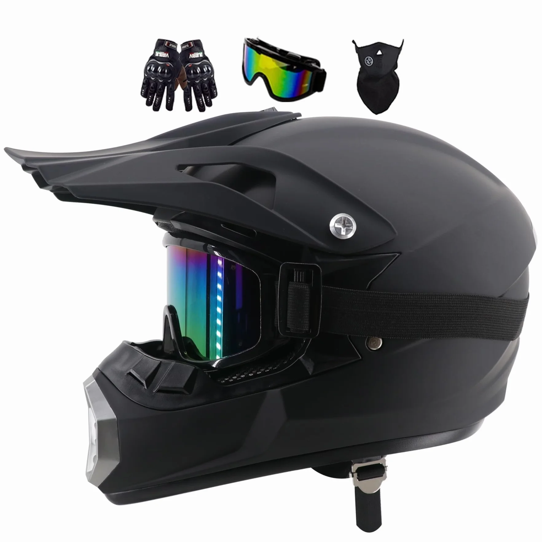 Kask motocrossowy na całą twarz, kask motocyklowy, młodzieżowy, dla mężczyzn i kobiet, kask motocyklowy do downhillu, kask dziecięcy, MTB, ATV, offroad DH, kask motocyklowy dla dorosłych