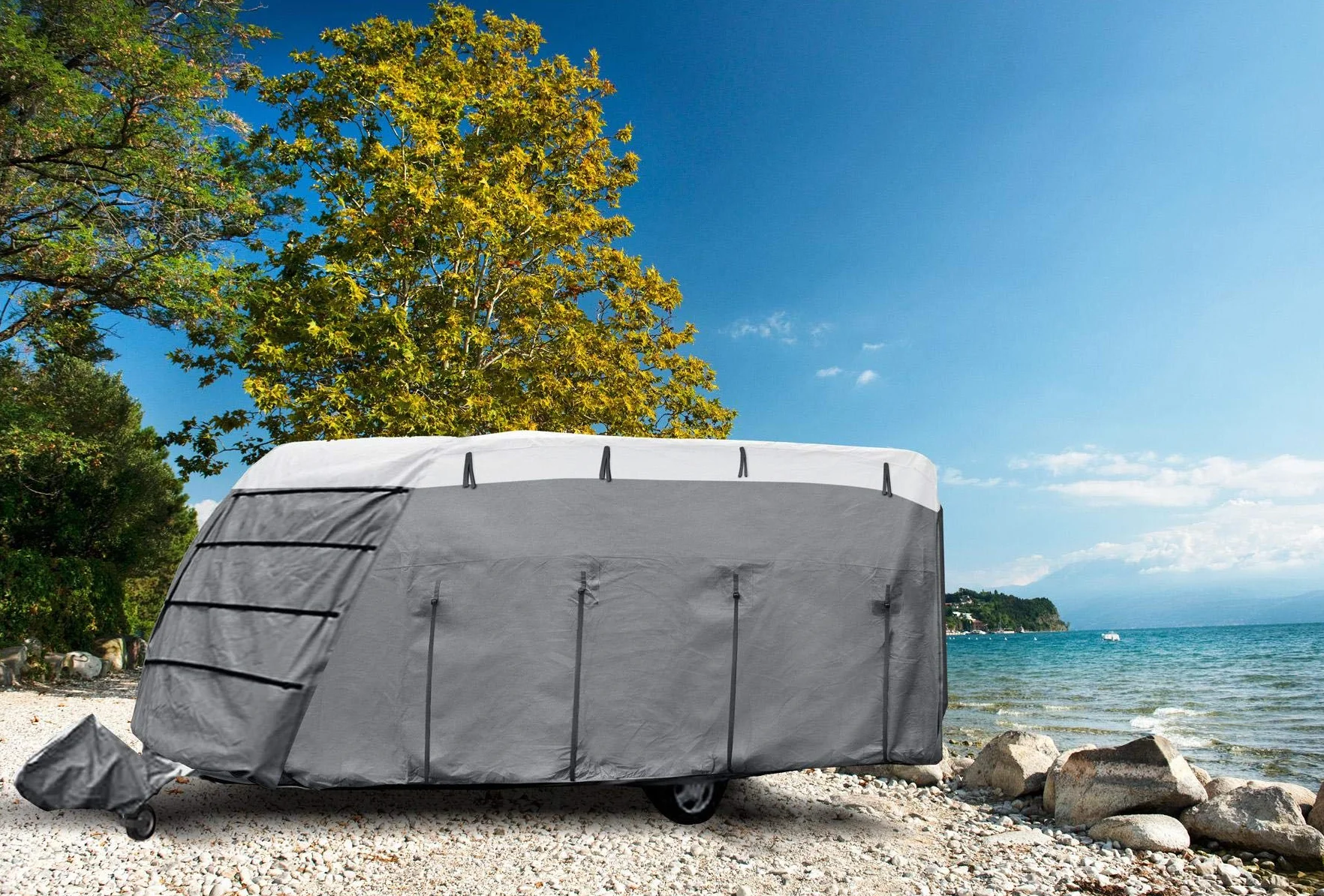 BRUNNER pokrowiec ochronny Caravan Cover 12 m 550-600 cm