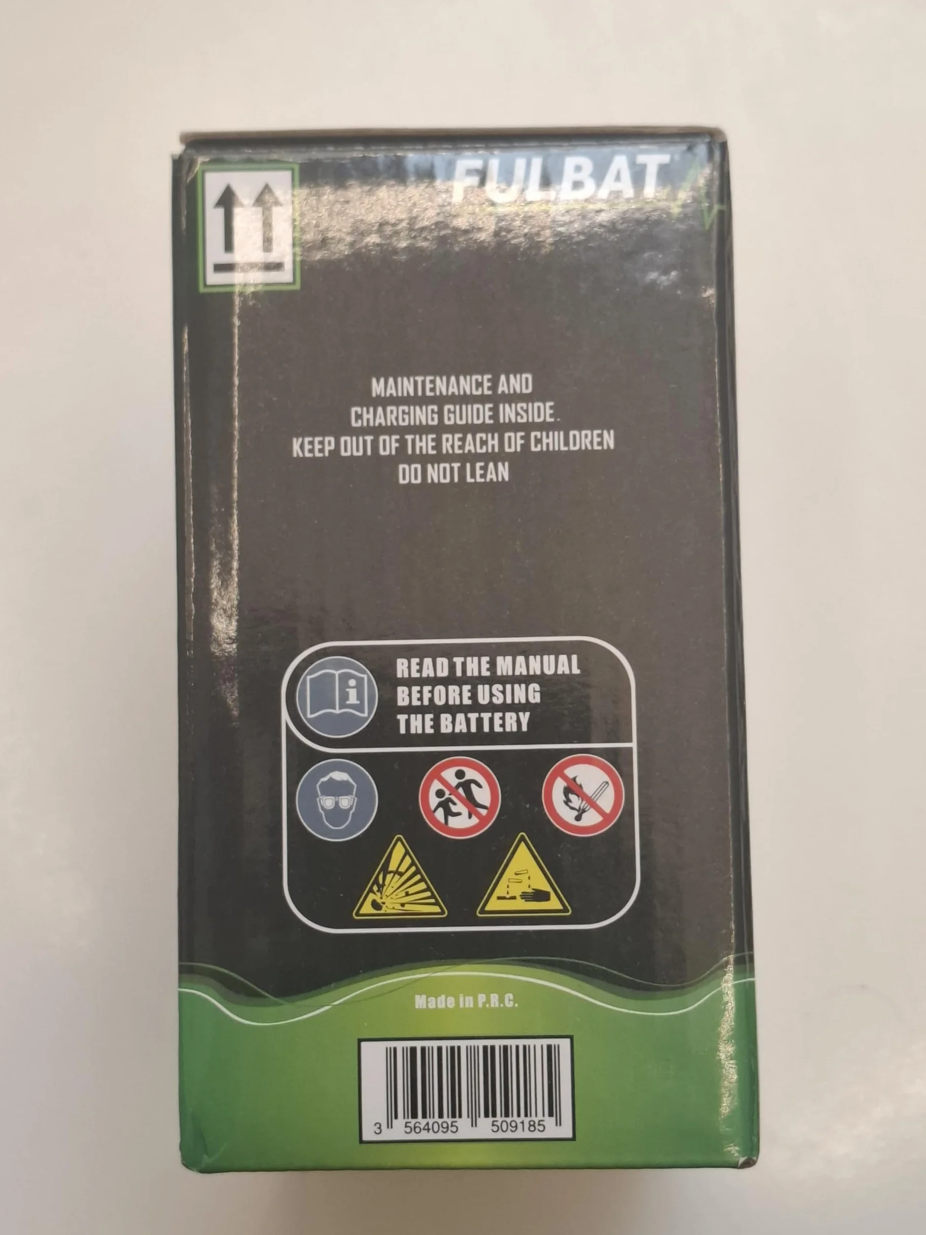 - FULBATERIA MOTOCYKLOWA FULBAT GEL FTX20-BS / YTX20-BS 12V 18,9AH 270A
