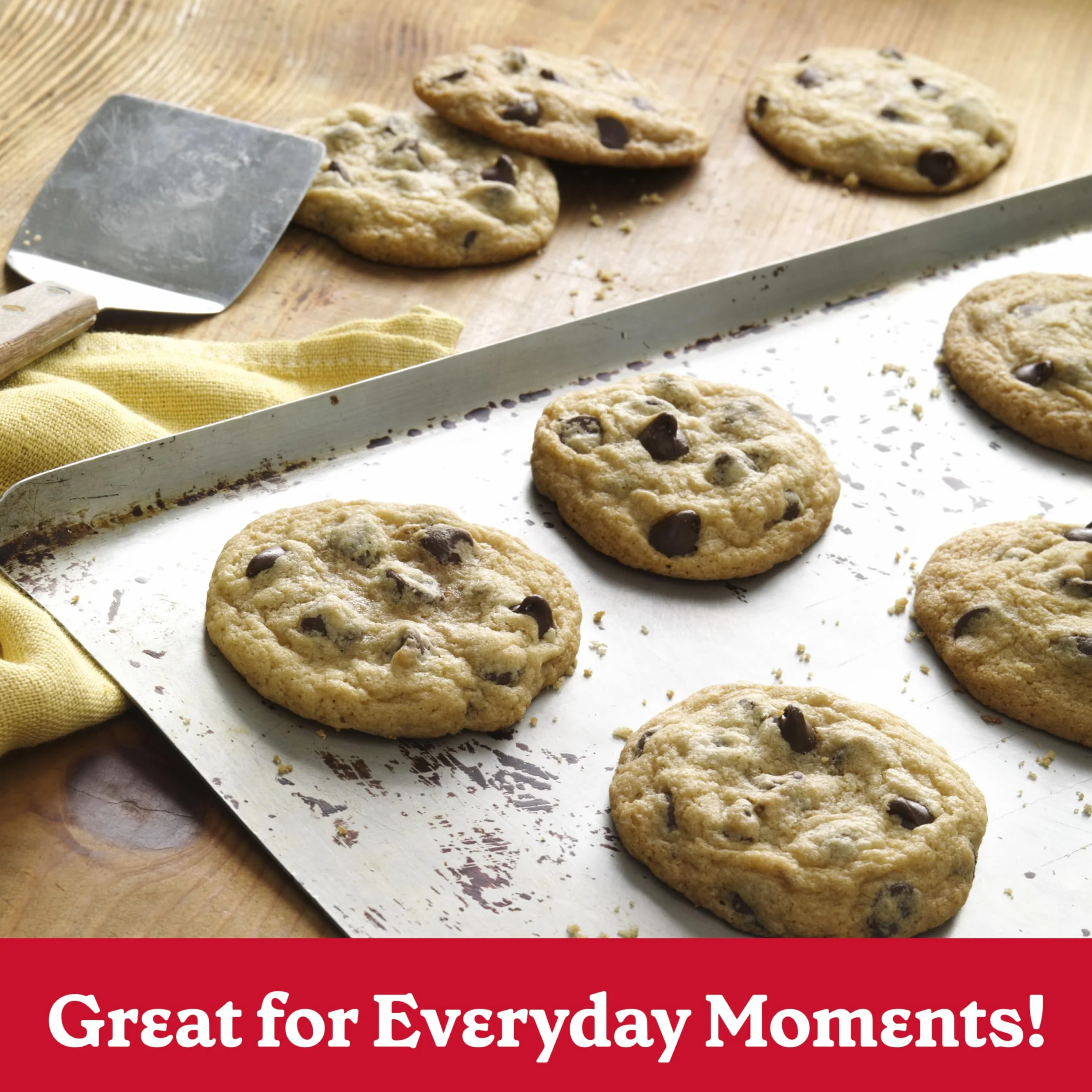 Betty Crocker Chocolate Chip Cookies, Cookie Baking Mix, 17.5 oz