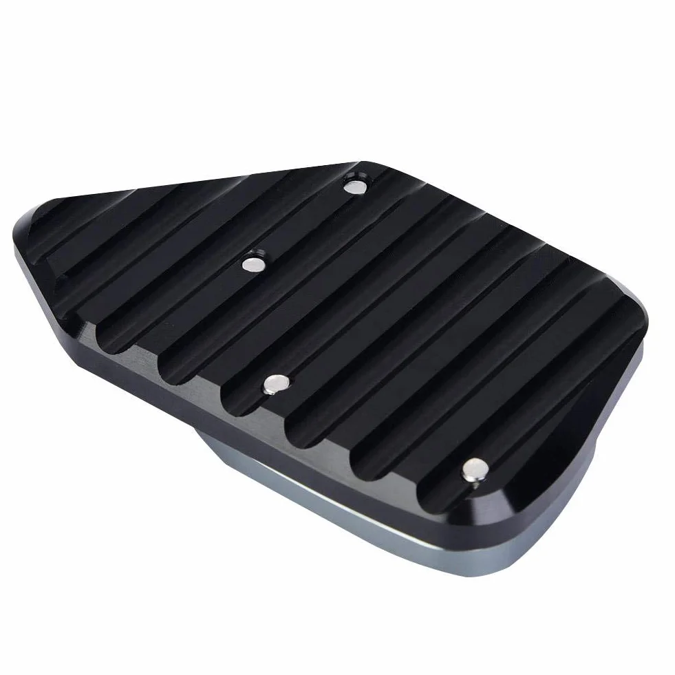 Boczna podstawka motocyklowa EBTOOLS, motocyklowa antypoślizgowa podstawa boczna przedłużenia podpórki powiększ dla NC750X / X-ADV 17-19 (czerwona)
