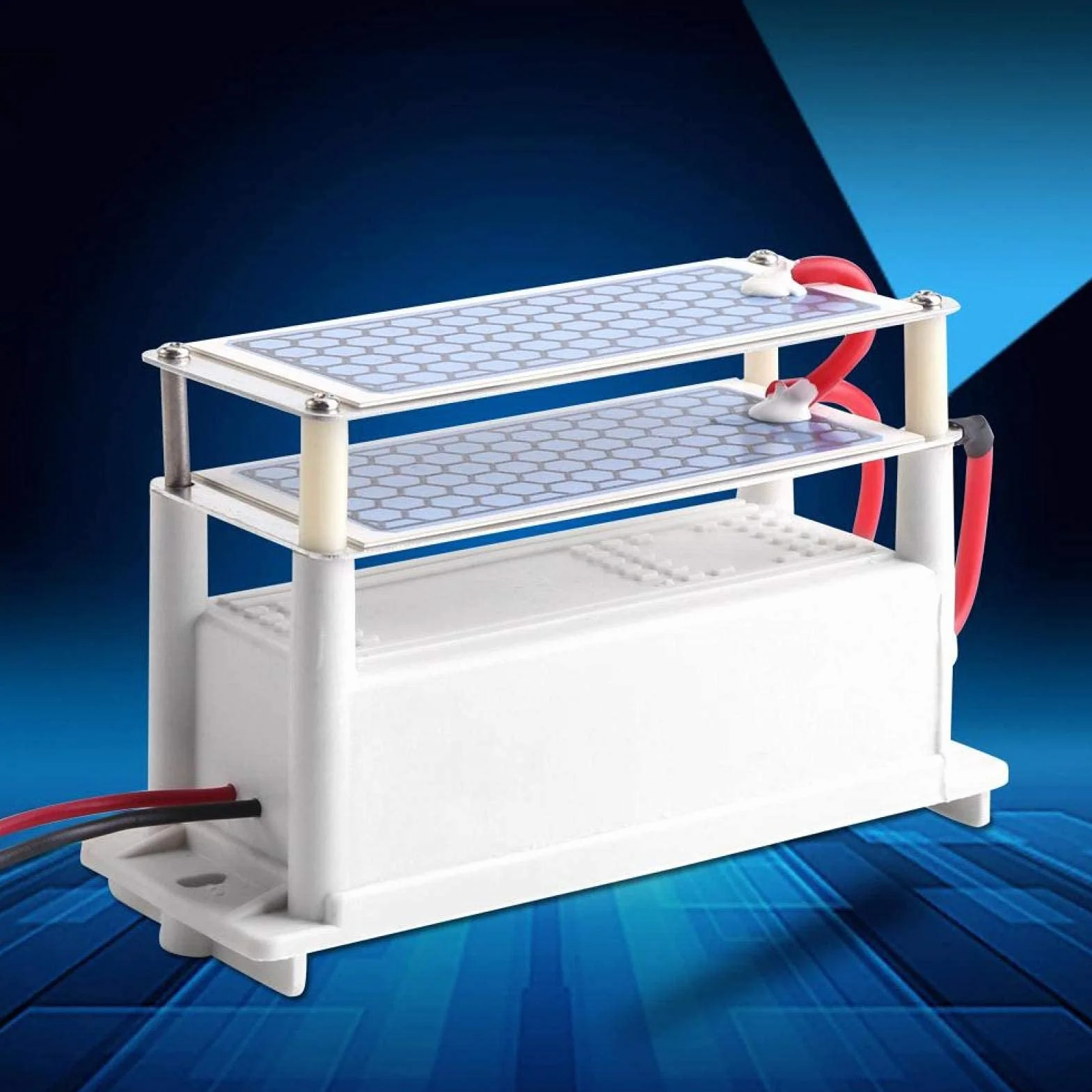 Generator ozonu, przenośna płyta ceramiczna ozonowa do samochodu 12 v 10g/H, sterylizator powietrza do ozonizatora, niskie zużycie energii, z wyładowaniem koronowym
