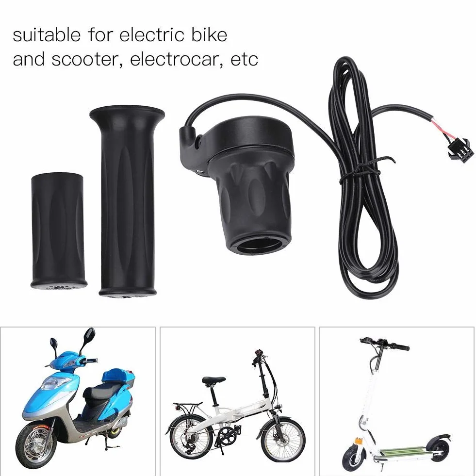 Samfox Twist Throttle, 1 para uniwersalny uchwyt do przepustnicy rowerowej 22,5 mm elektryczny rower skuter prędkość uchwyt przepustnicy