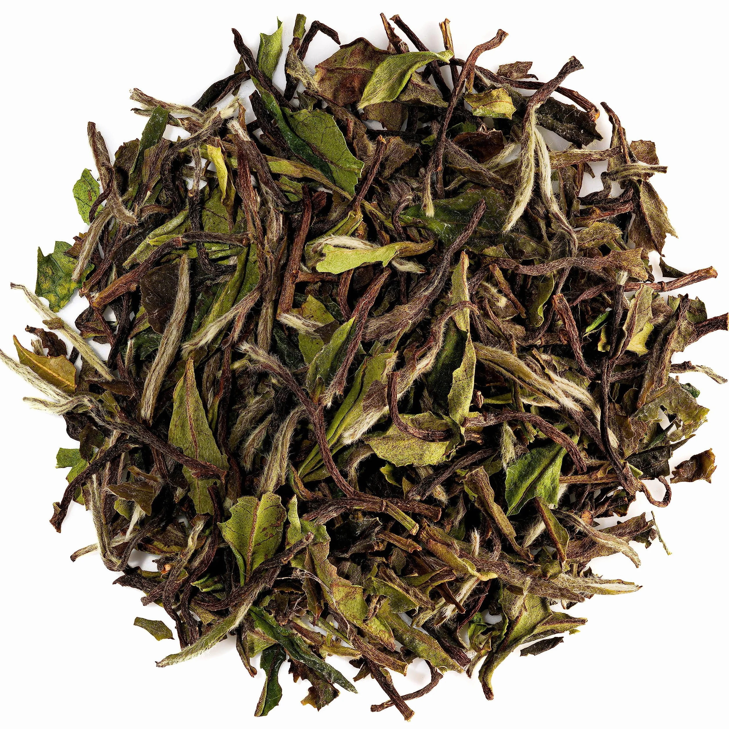 Bai Mu Dan - Biała Peonia Białe Liście Roztaczane z Chin - Baimudan lub Paimutan 50g