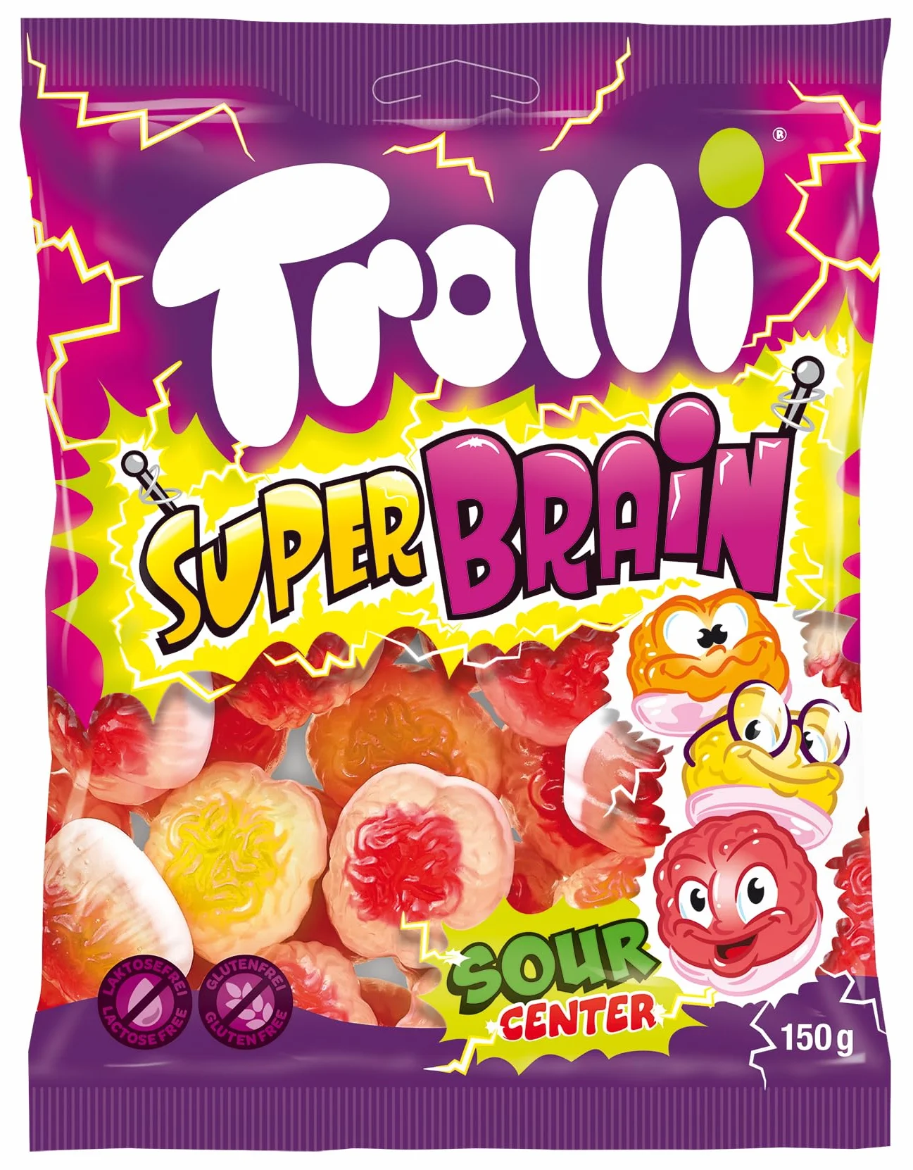 Trolli SuperHirn 150g Gummibärchen Süßigkeiten