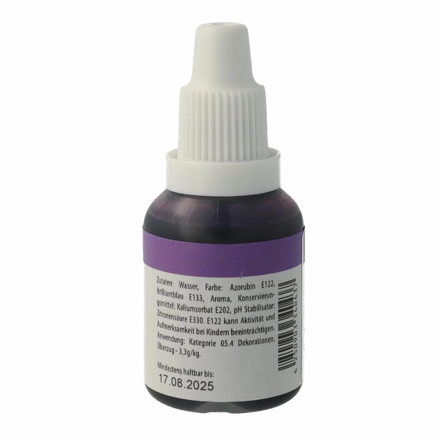 Bakeryteam Airbrush barwnik spożywczy fioletowy 20 ml