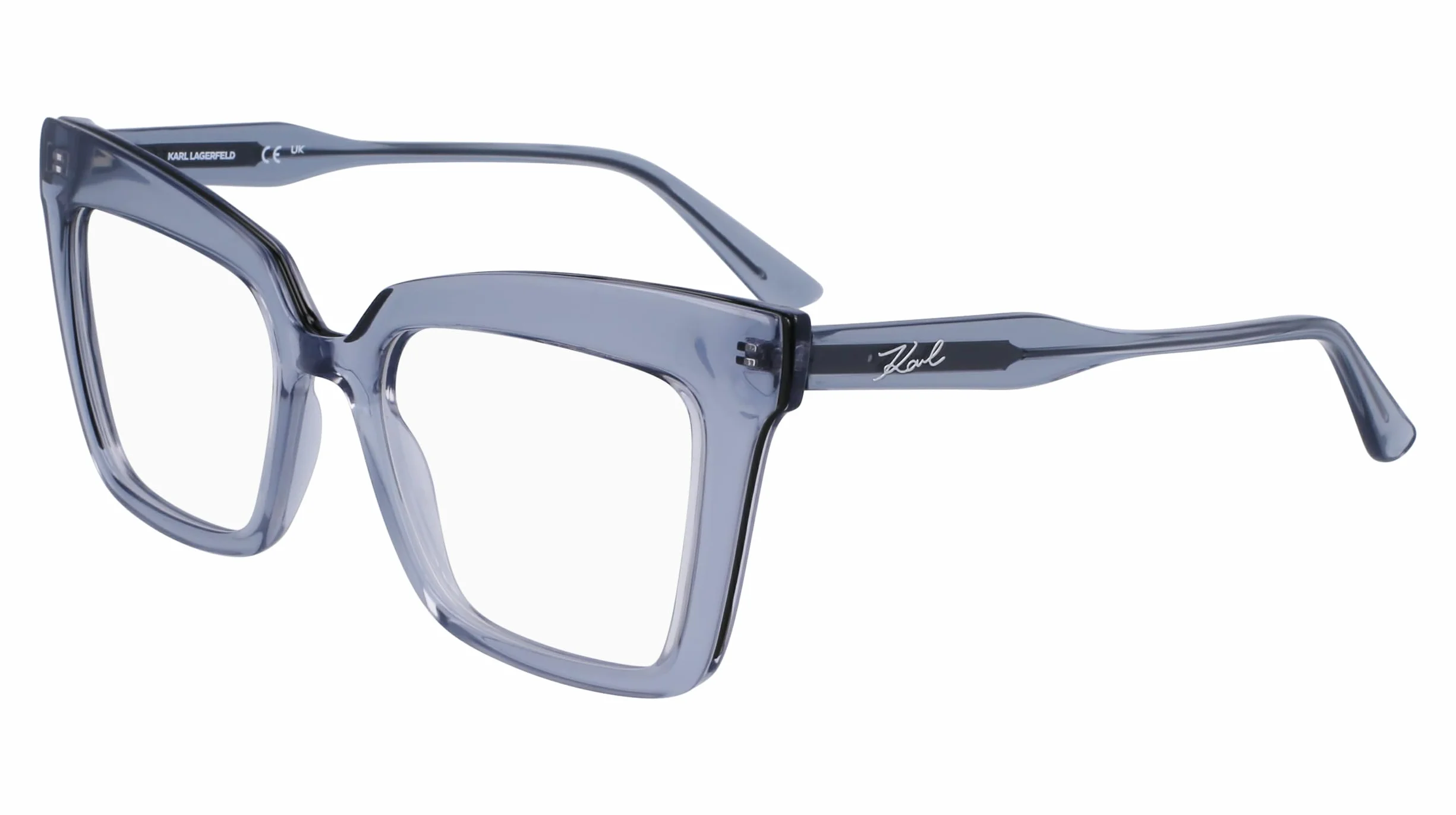 KARL LAGERFELD Okulary przeciwsłoneczne uniseks, 020 Szary, 51