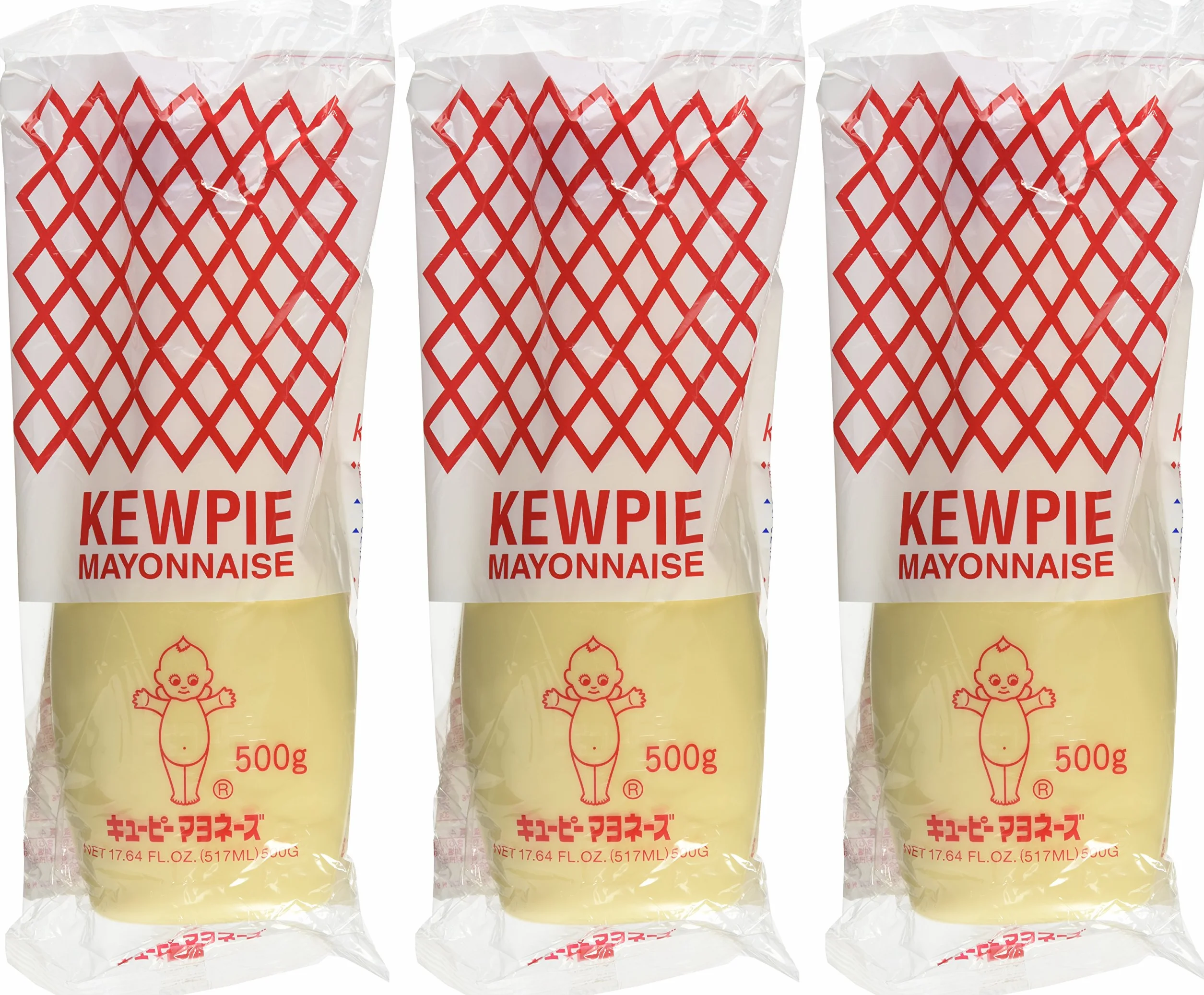 Japoński majonez Kewpie - 500 ml (3 sztuki)