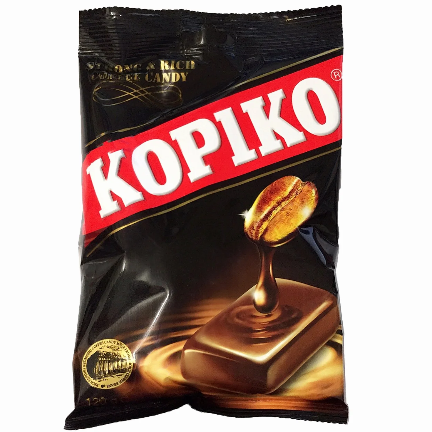 Kopiko cukierki do kawy 5 x 120 g + pałeczka Stevia