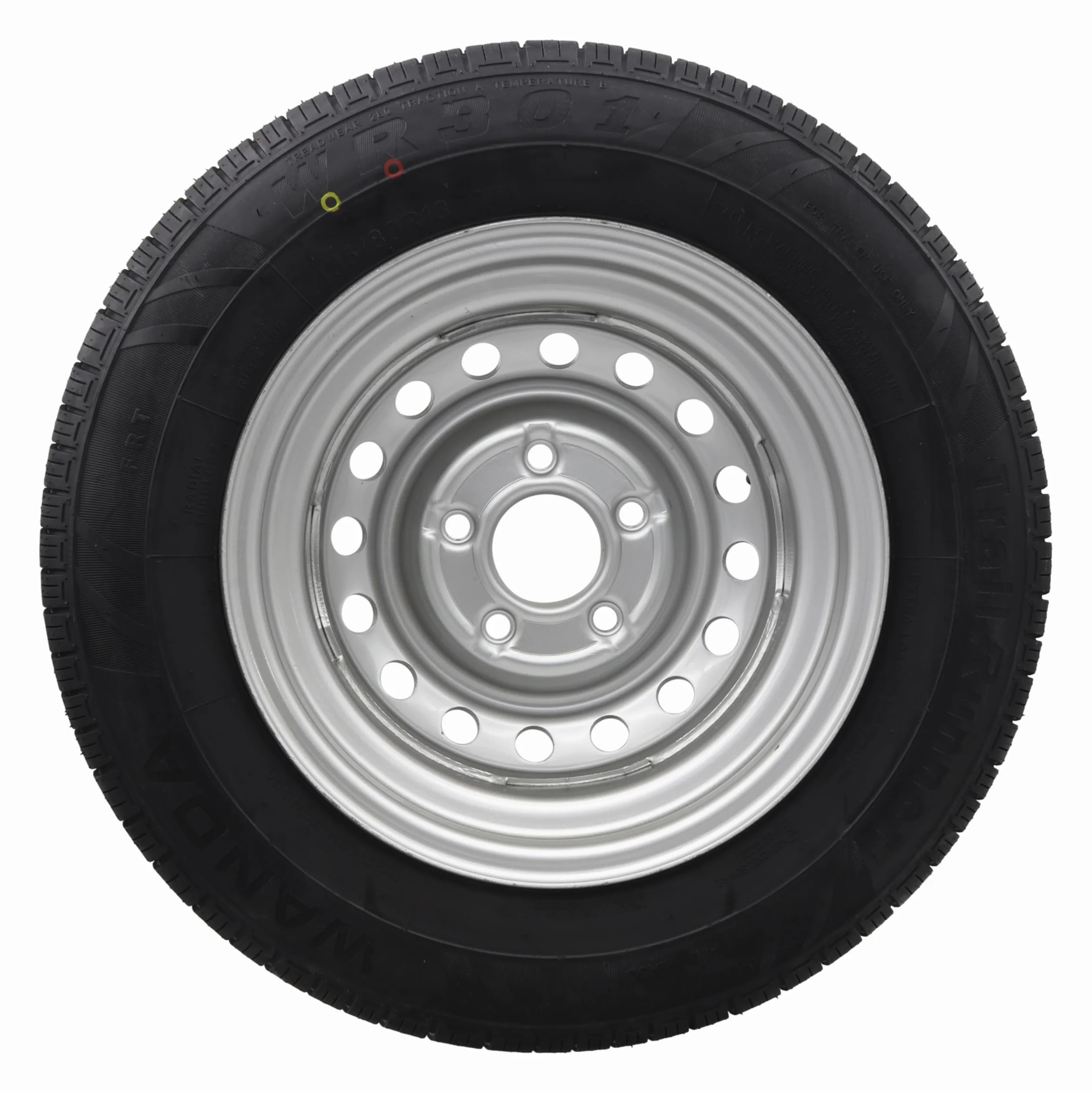 Kompletne koło 155/80R13 84N 112 x 5, 5 otworów, 155 R 13 do samochodów osobowych, przyczepa 4,5 Jx13, koło do przyczepy